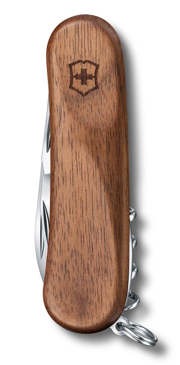 Victorinox mm, Taschenmesser Wood, 10 85 Evolution braun