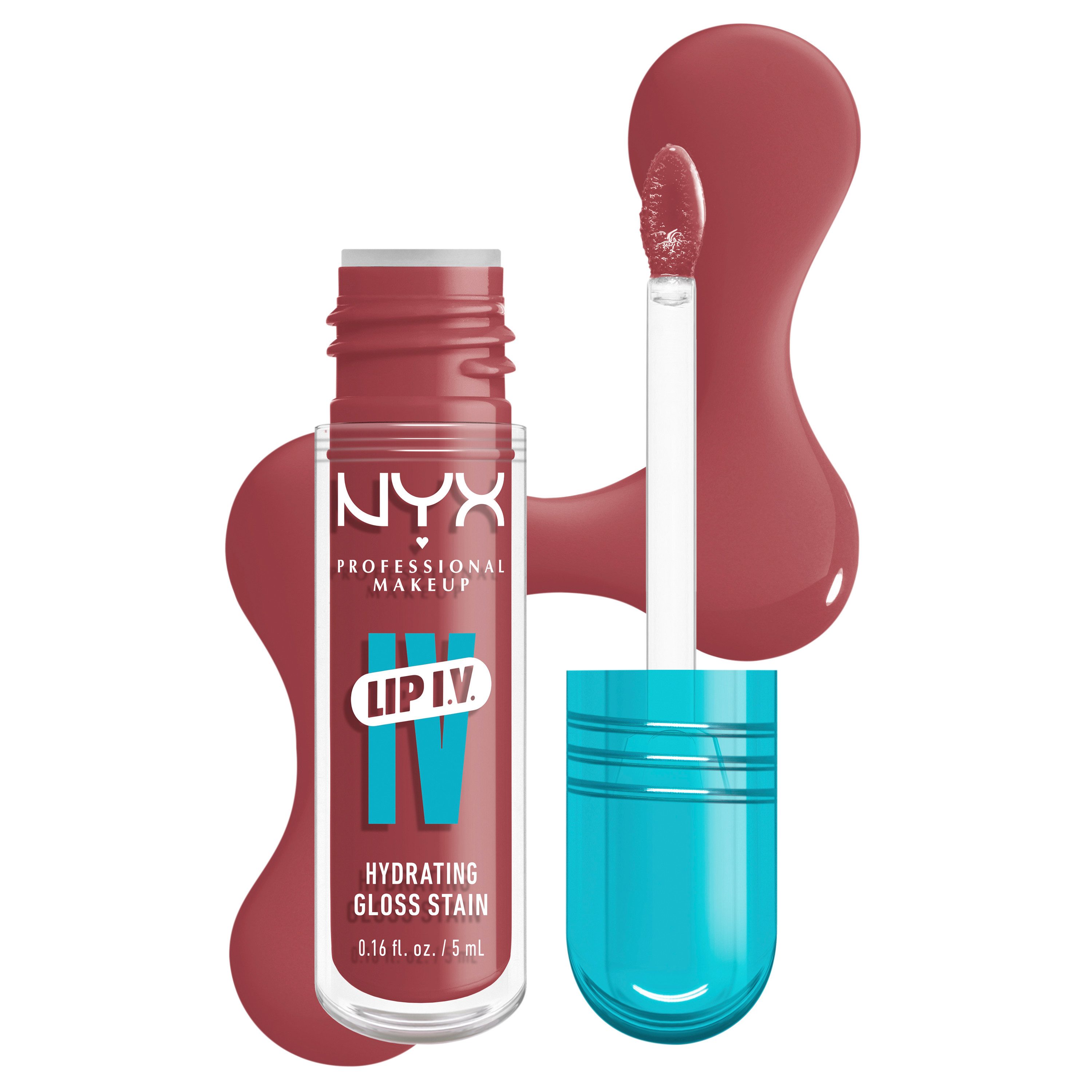 NYX PROFESSIONAL MAKEUP Lipgloss LIP IV GLOSS SERUM, gibt den Lippen einen unwiderstehlichen Wet-Look – Bild 2 von 5