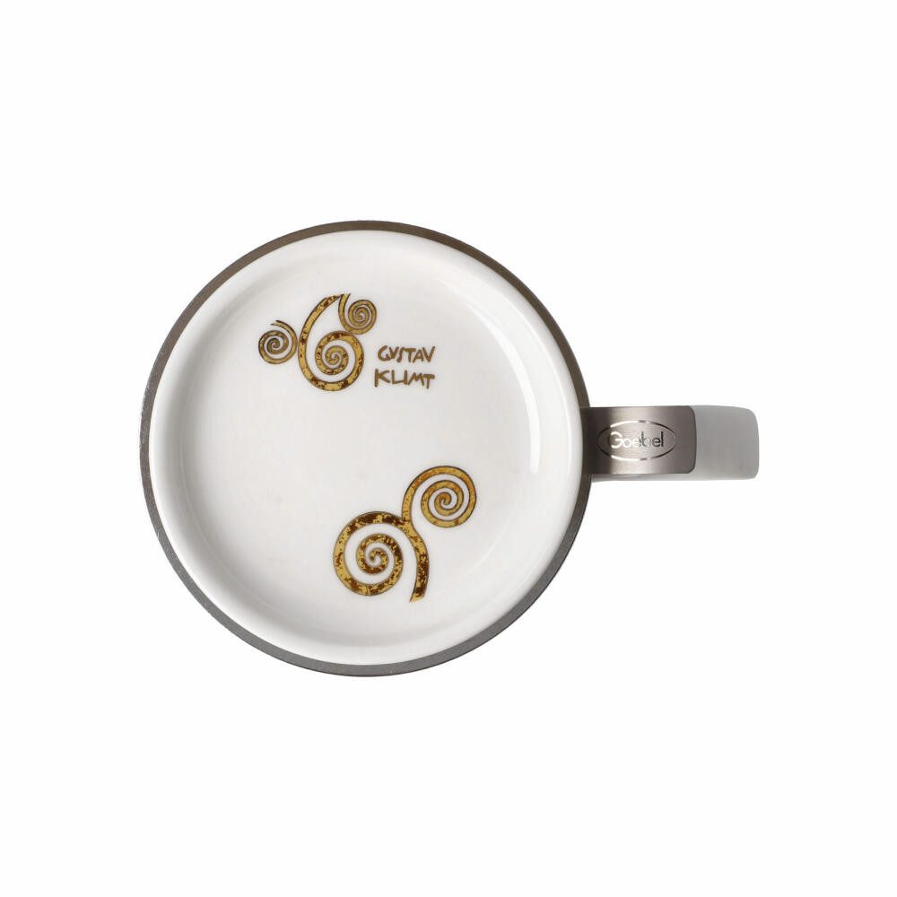 Goebel Tasse Teetasse Gustav Klimt - Der Lebensbaum, Fine Bone China, Metall
