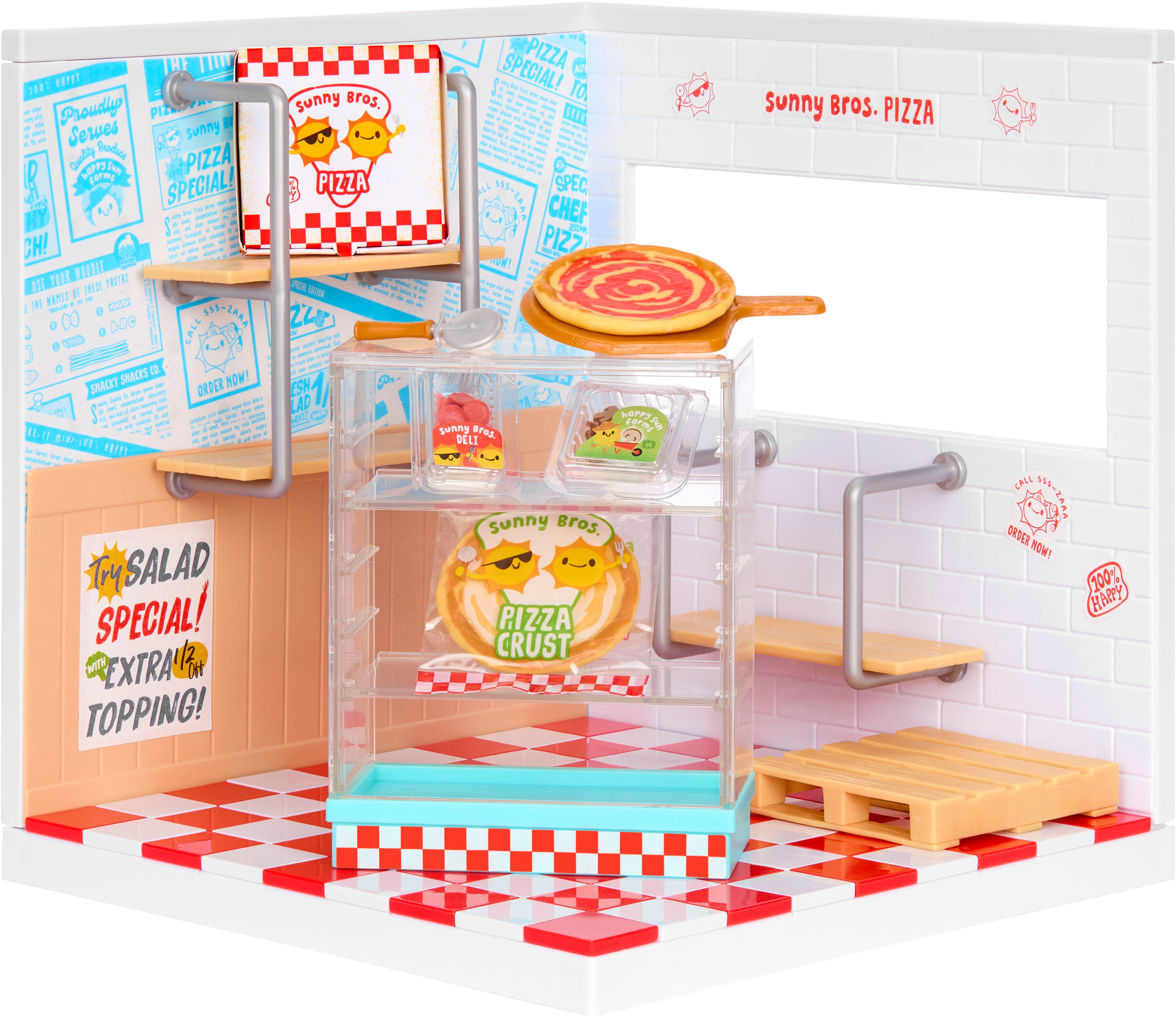 MGA ENTERTAINMENT Kreativset MGA's Miniverse - Spaces Starter Pack- Pizza
