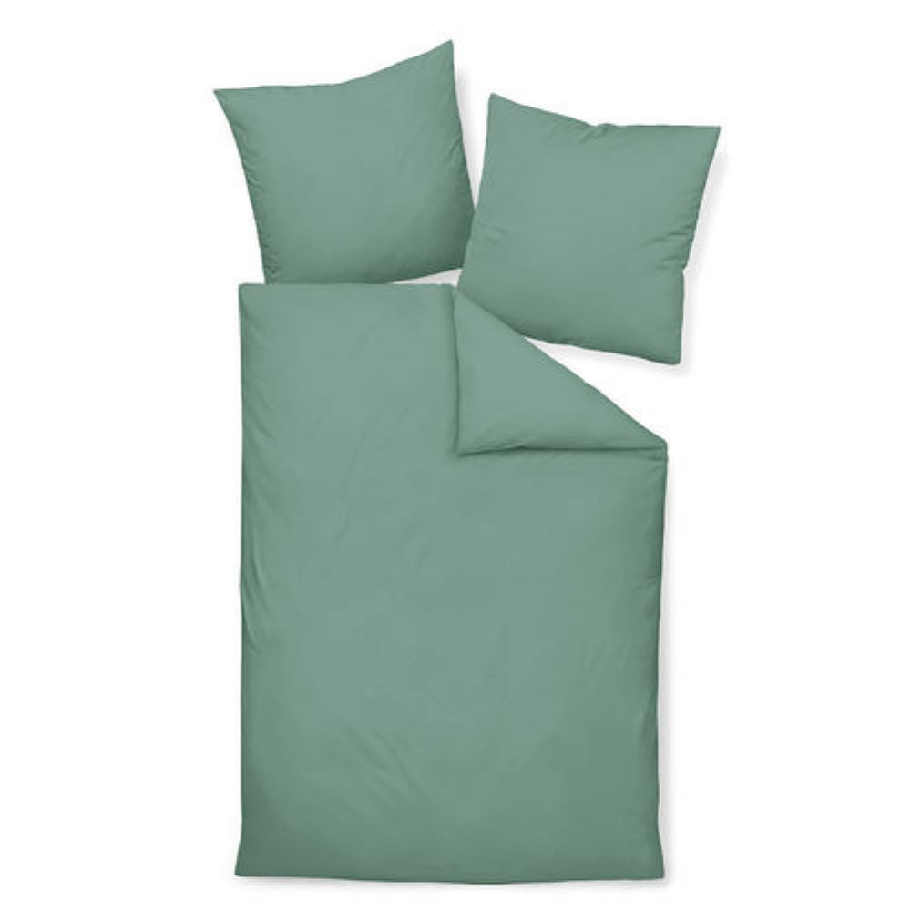 Janine Bettwäsche Unifarbene Janine Mako Satin Bettwäsche 31001, 100% Baumwolle Satin