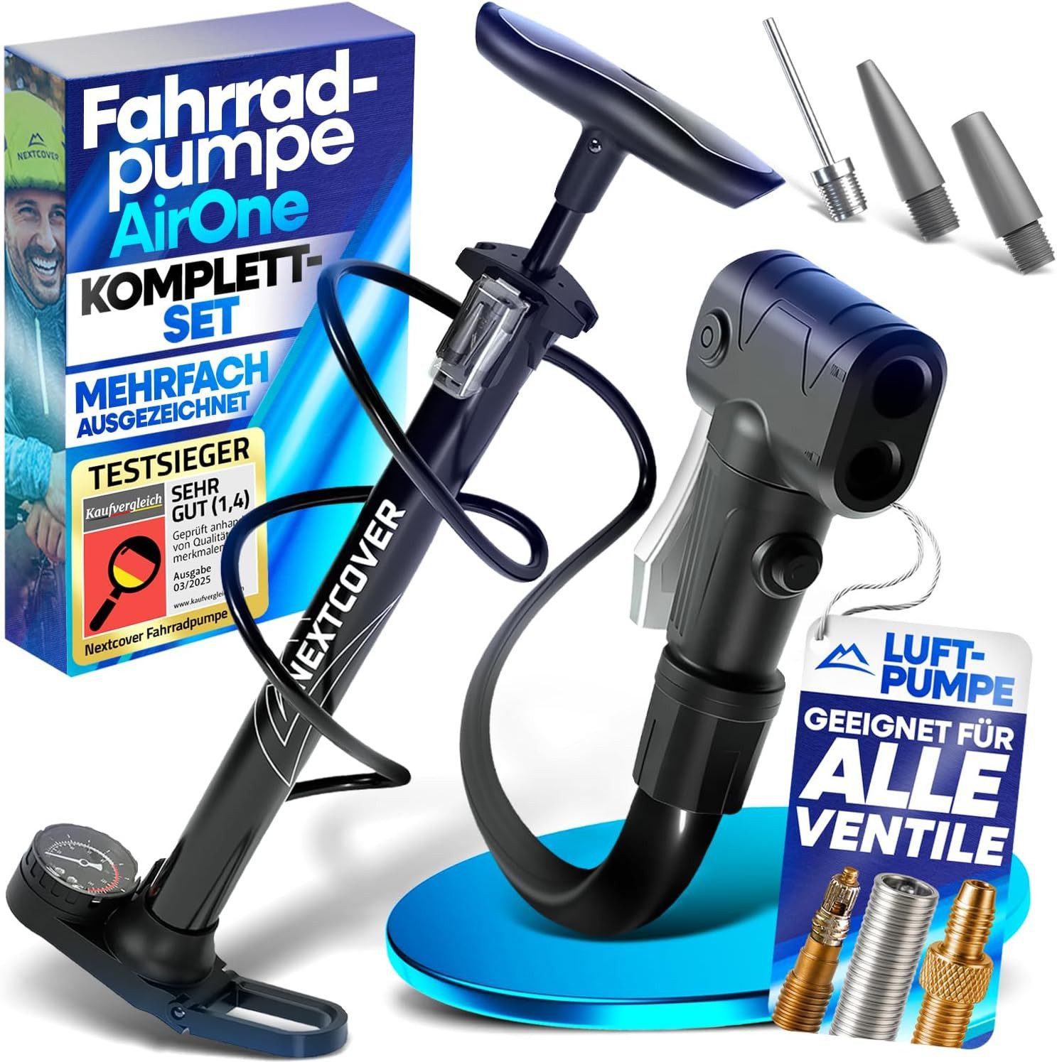Nextcover Fahrradpumpe Nextcover Fahrradpumpe