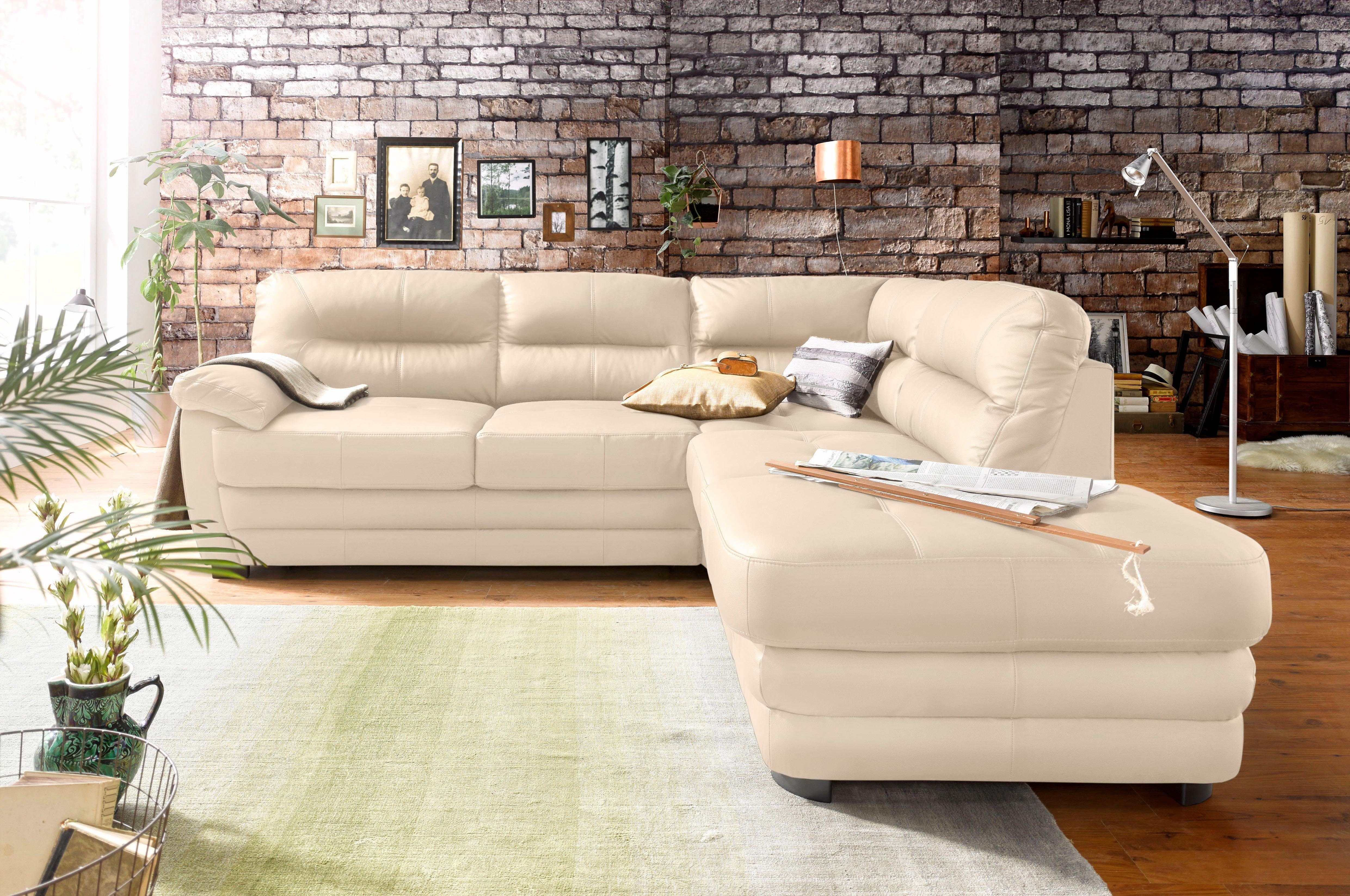 COTTA Polstergarnitur "Royale L-Form", (Set), Set bestehend aus: Ecksofa & günstig online kaufen