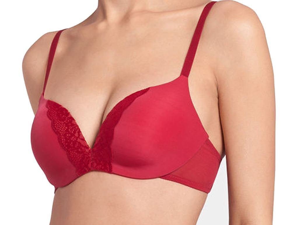 Push-up-BH Sheer Velvet Sensation Whu