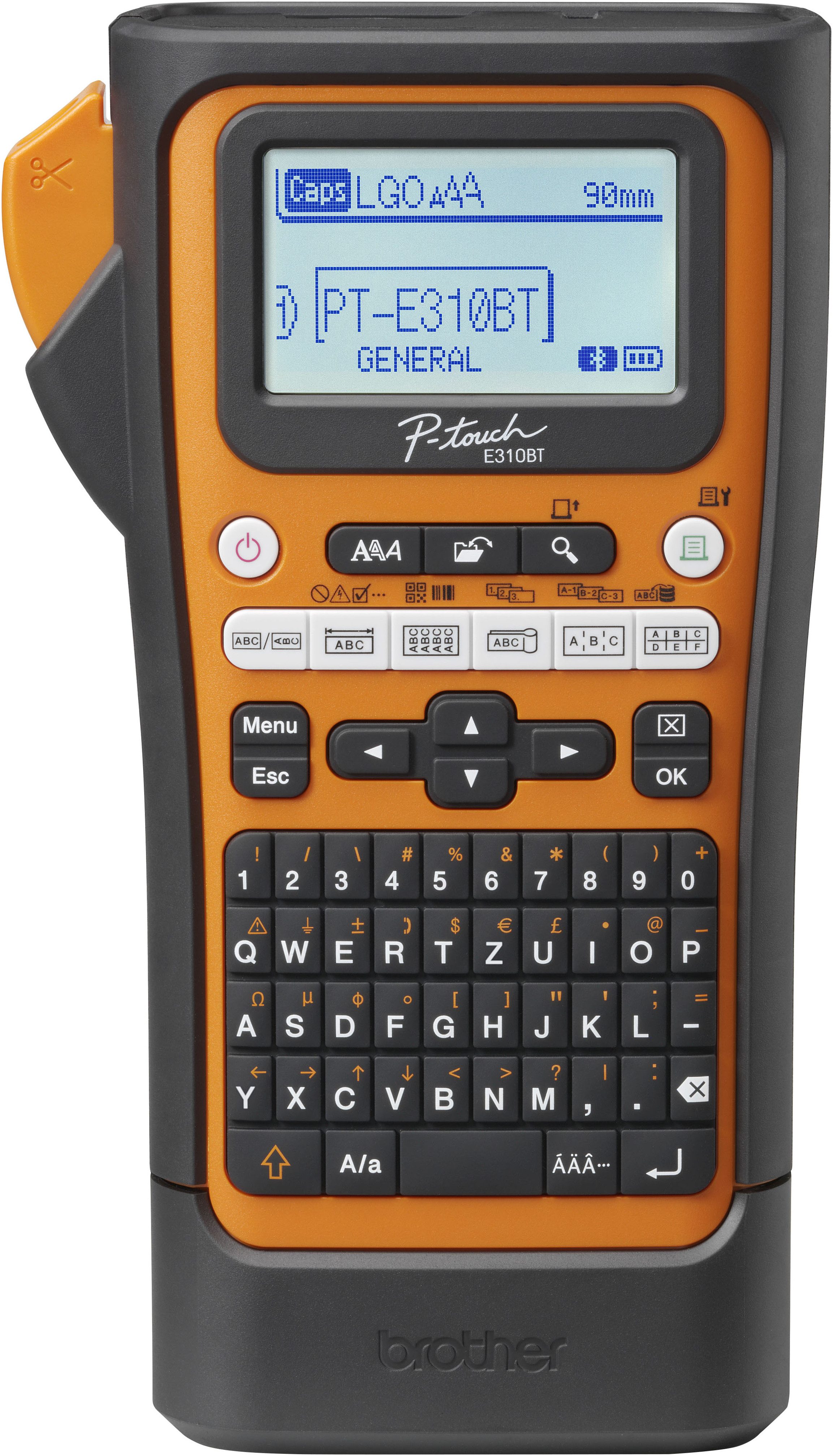 Brother P-Touch PT-E310BTVP, professionelles Beschriftungsgerät Etikettendrucker, (Bluetooth, inkl. Systemkoffer)