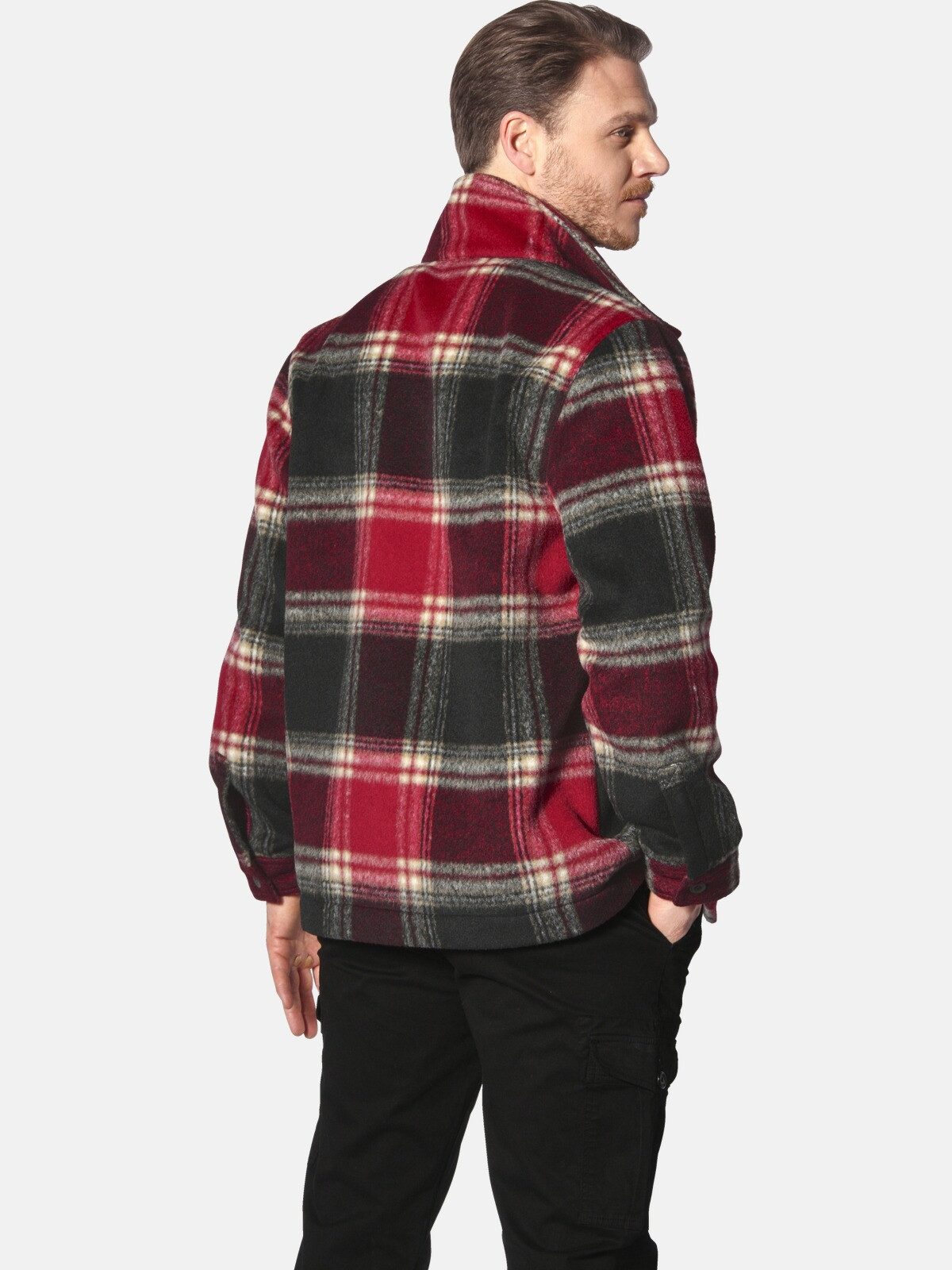 Jan Vanderstorm Outdoorjacke FINNLEIV im Karo-Design günstig online kaufen