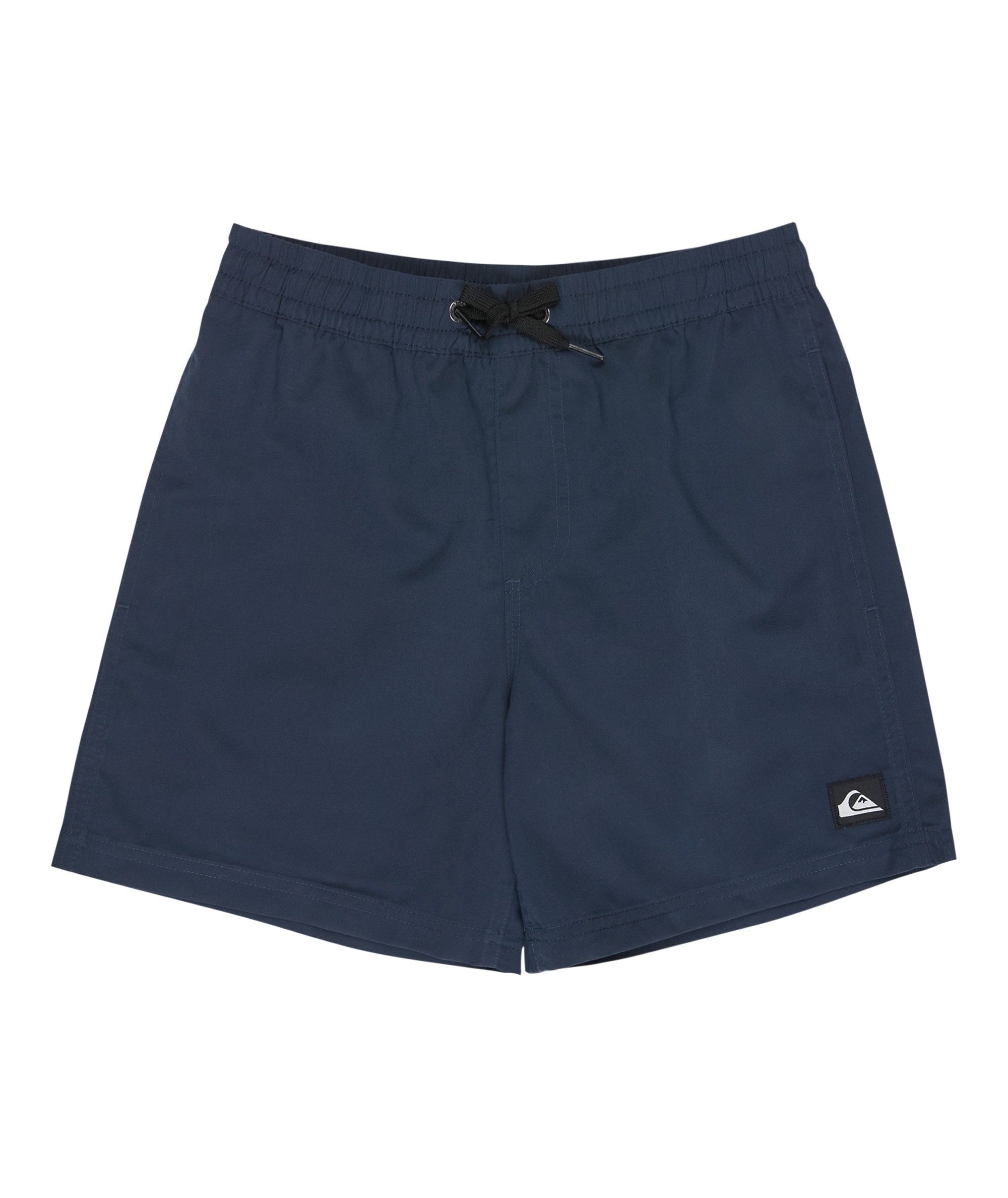 Quiksilver Badeshorts EVERYDAY VOLLEY YTH 14 für Kinder und Jugendliche, unifarbenes Design, mit Badge