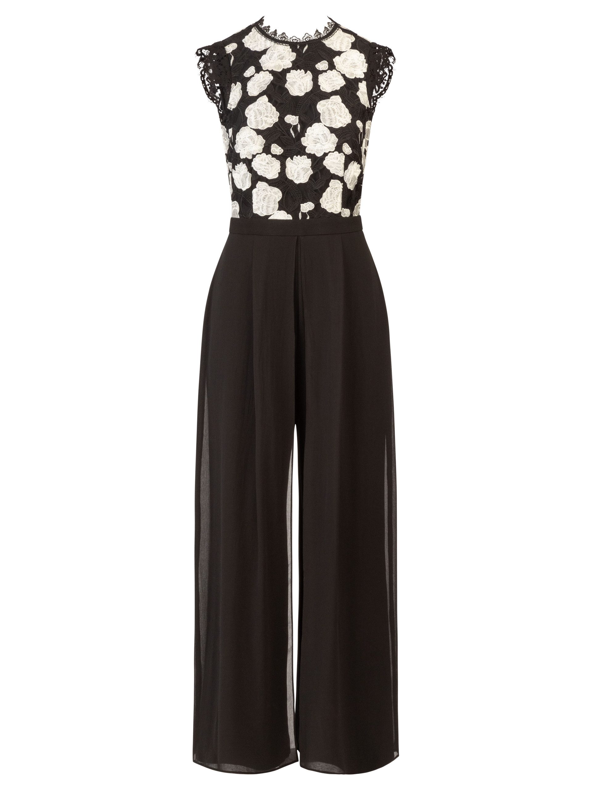 Kraimod Jumpsuit mit Blumenmuster und weitem Bein – Bild 5 von 5