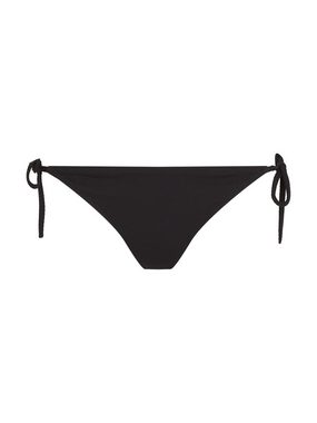 Calvin Klein Swimwear Bikini-Hose STRING SIDE TIE BIKINI mit Logodruck