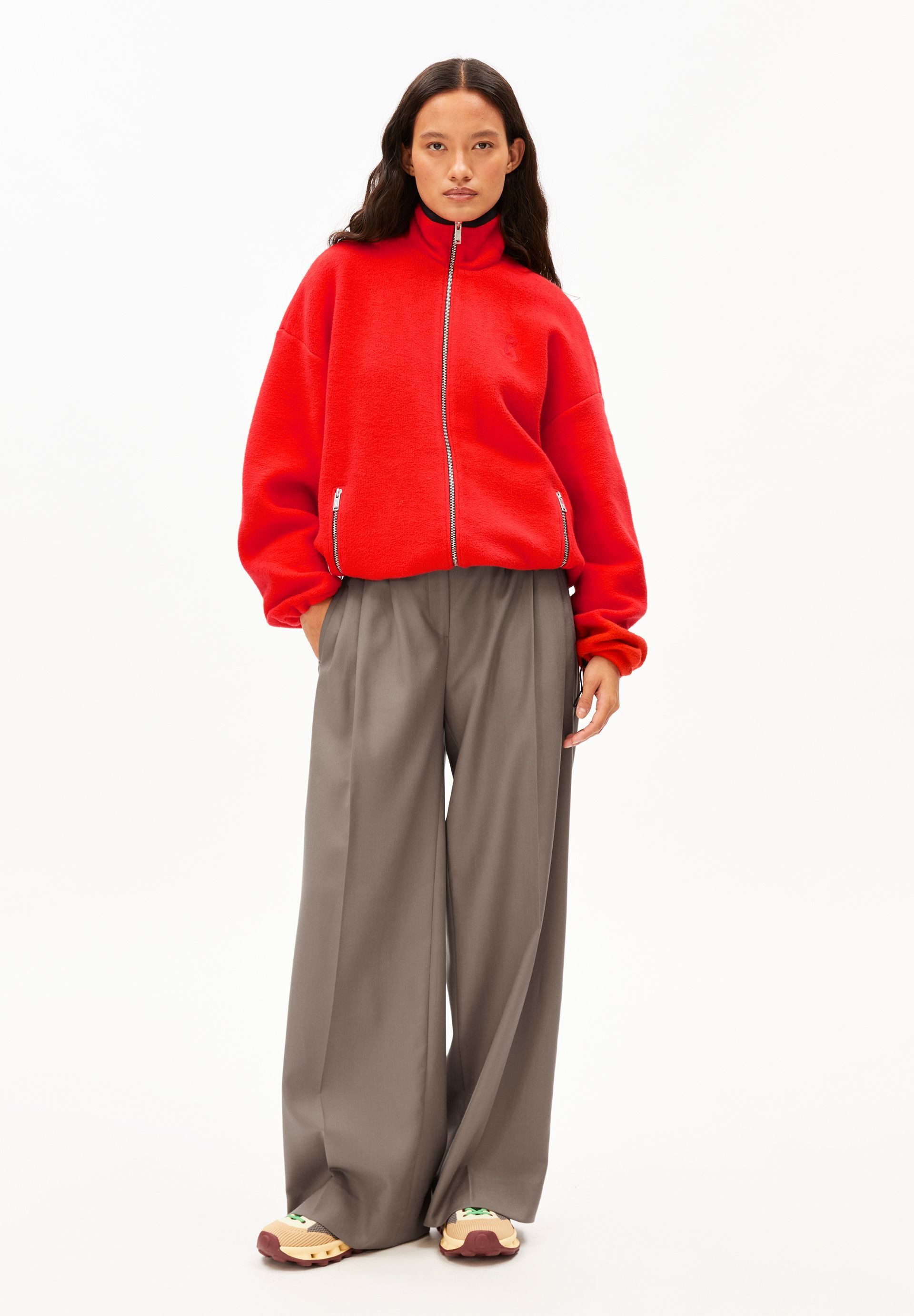 Armedangels Blouson COTTON FLEECE Jacke aus Bio-Baumwolle Oversized Fit