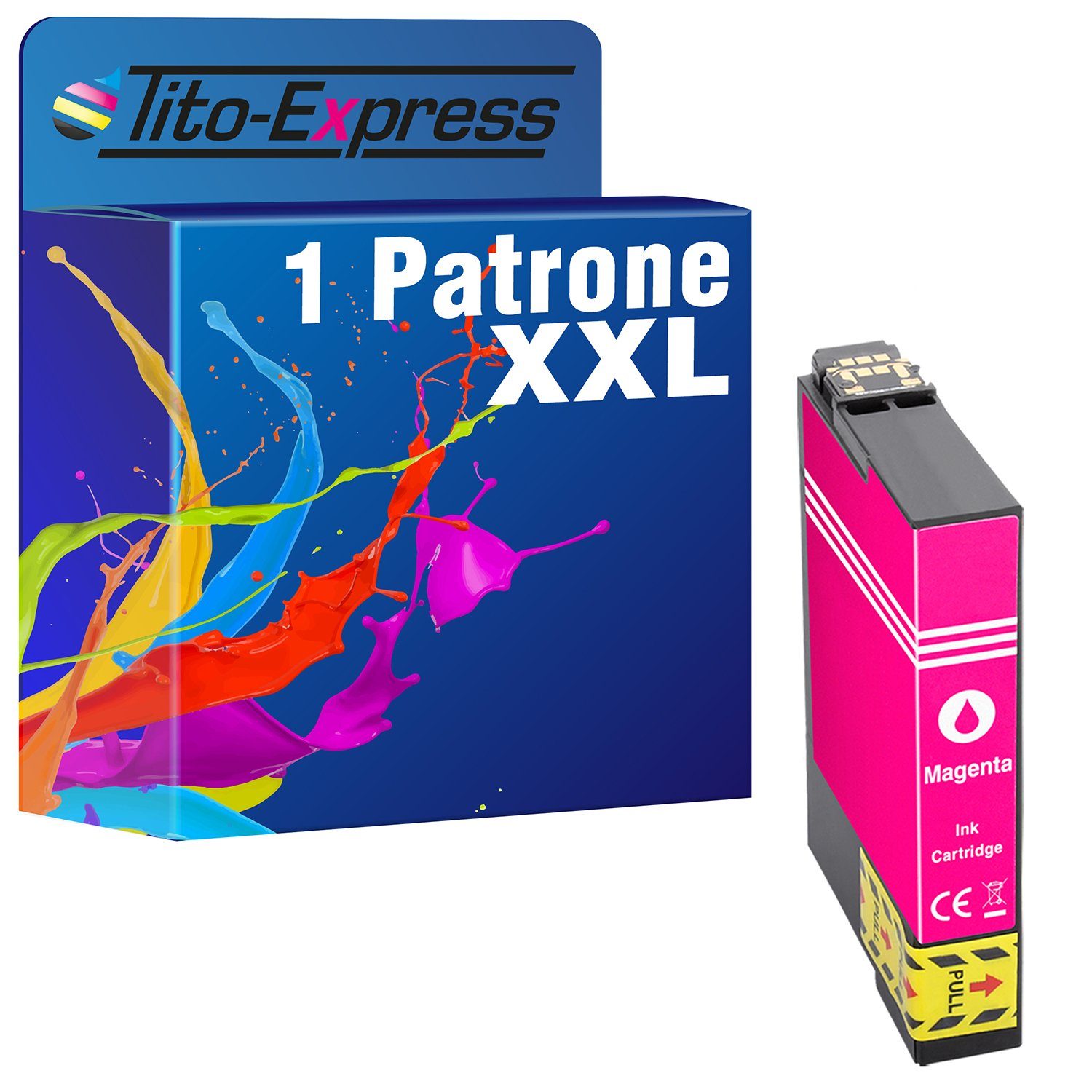 Tito-Express ersetzt Epson T0613 D 4850) 88 4200 Magenta PE 3850 (für Plus PE Stylus EpsonT0613 68 4250 DX D Tintenpatrone DX DX Plus DX