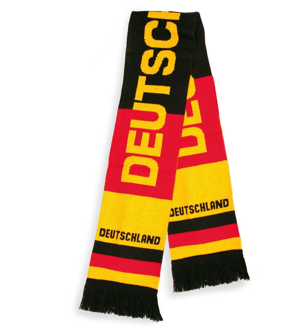 Fries Modeschal Deutschland Fan Schal 140 cm breit WM EM Fußball, Fan Schal