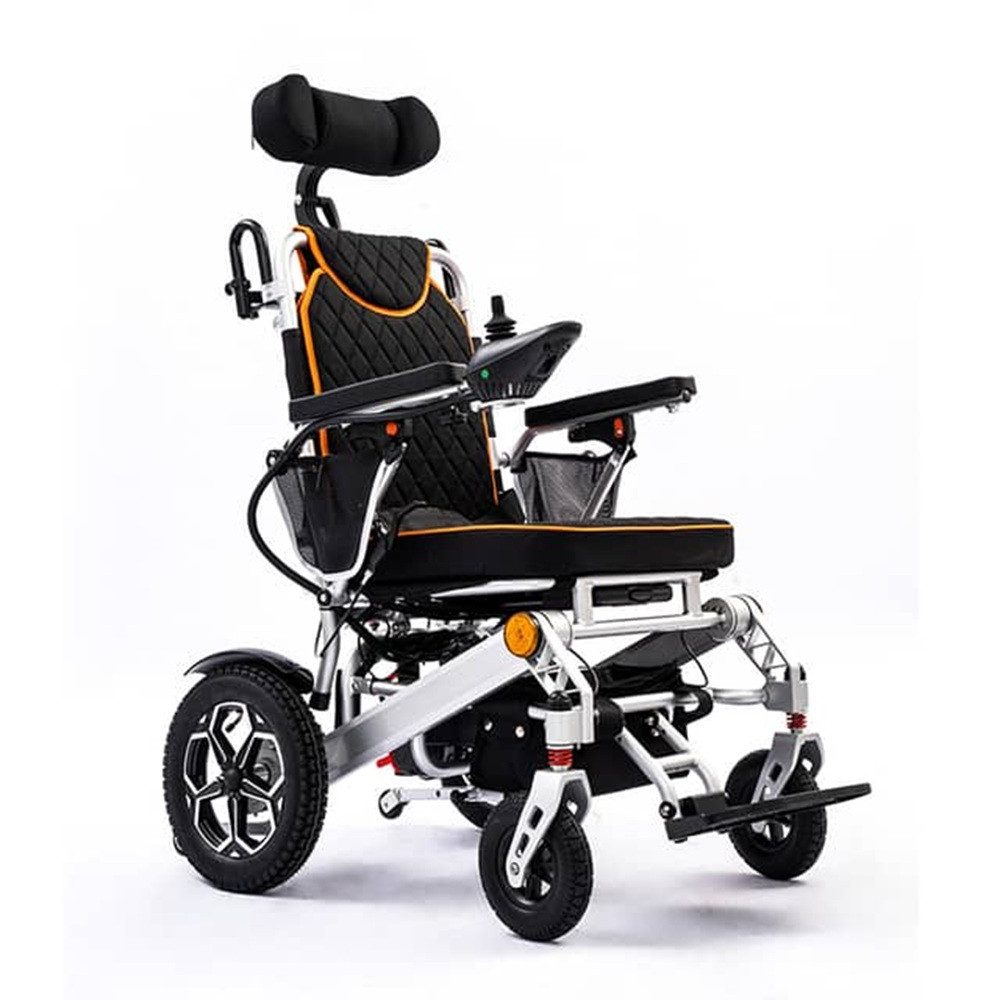 ECONELO Elektromobil Elektrischer Rollstuhl, Reichweite 15km, Belastbar 120 kg, 6 km/h