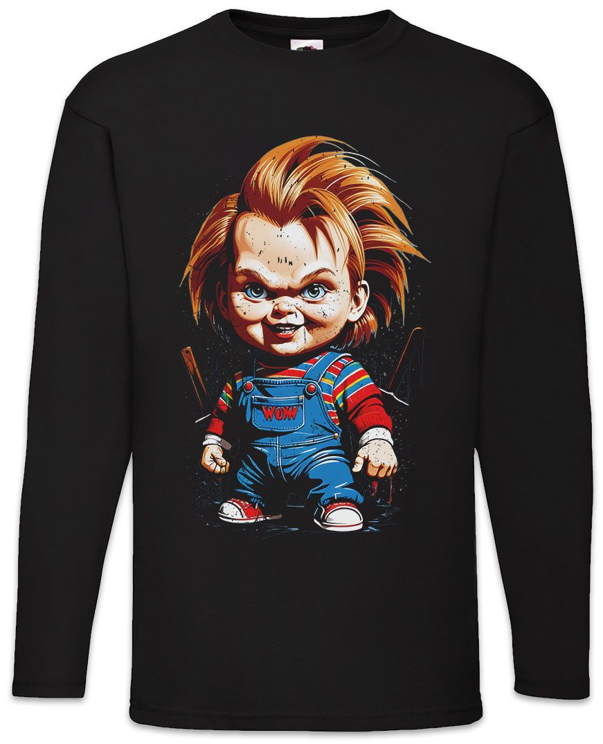 Langarmshirt Murderous Puppet Langarm T-Shirt Child's Mörderpuppe Chucky Play
