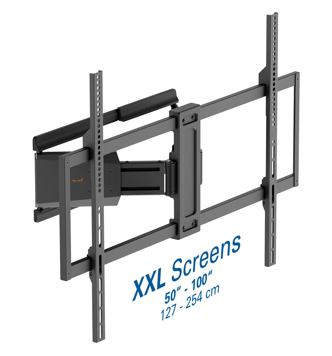 my wall TV-Wandhalterung HP46L, (bis 100 Zoll, für XXL TV, flexibel einstellbar)