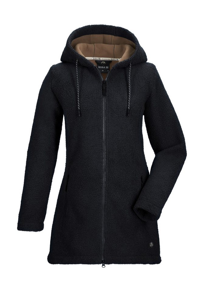 G.I.G.A. DX by killtec Fleecejacke GW 41 WMN PRK Weicher Strickfleeceparka, 2-Wege-Reißverschluss, Kapuze