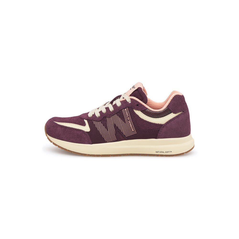 WODEN Woden - Rigmor Suede - Rot Schnürschuh