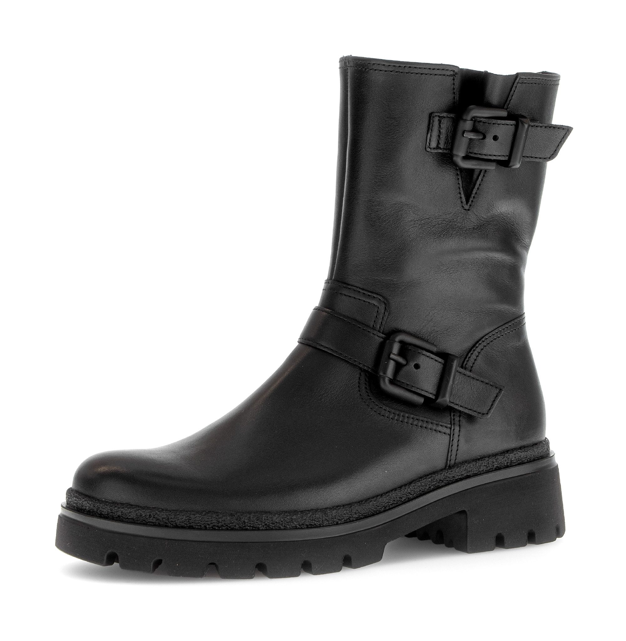 Gabor FLORENZ Bikerboots, Blockabsatz, Stiefelette, mit günstig online kaufen
