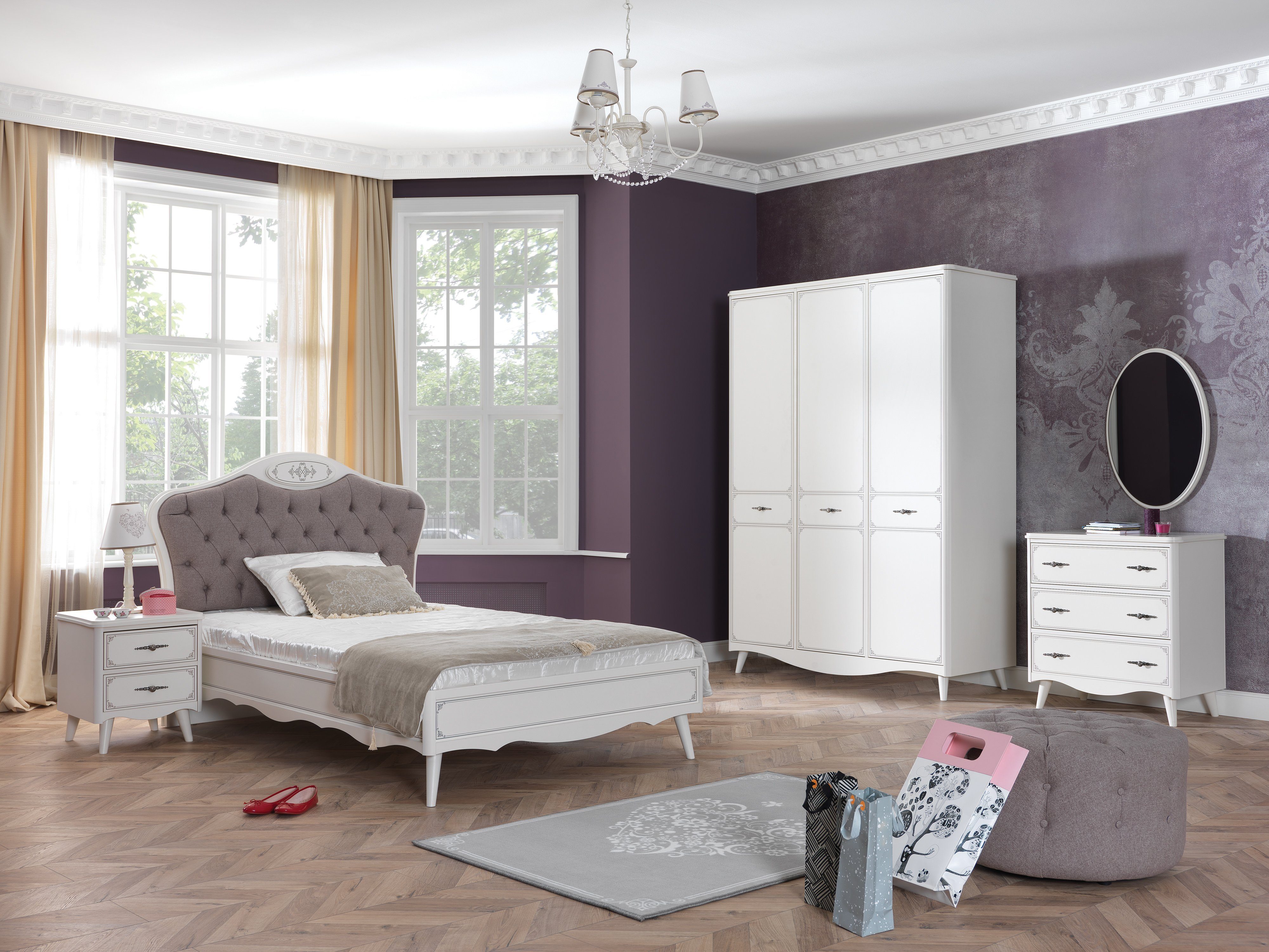 Kapa Möbel Schlafzimmer-Set Perla