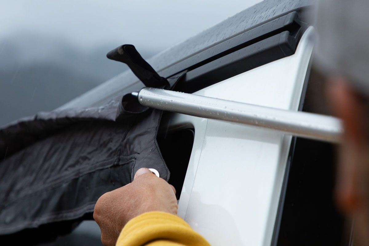 BENT Schleusenstab Alu-Spannstab