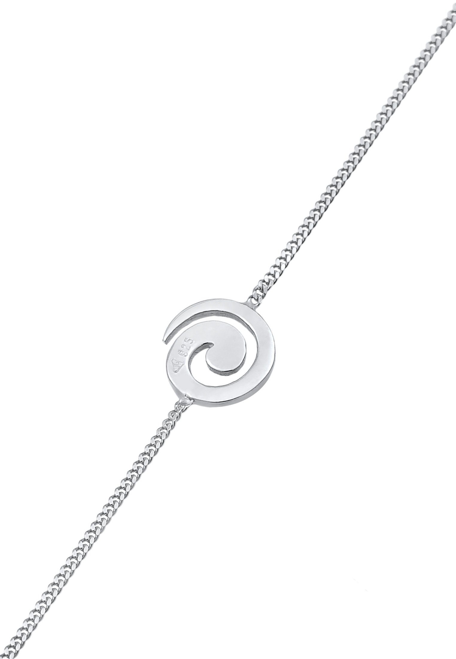 Elli Armband 925 Verspielt Silber Basic Spirale