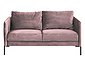ebuy24 Sofa »Kimmy Sofa 2,5 Personen dusty rose, Metall schwarz«, Bild 2