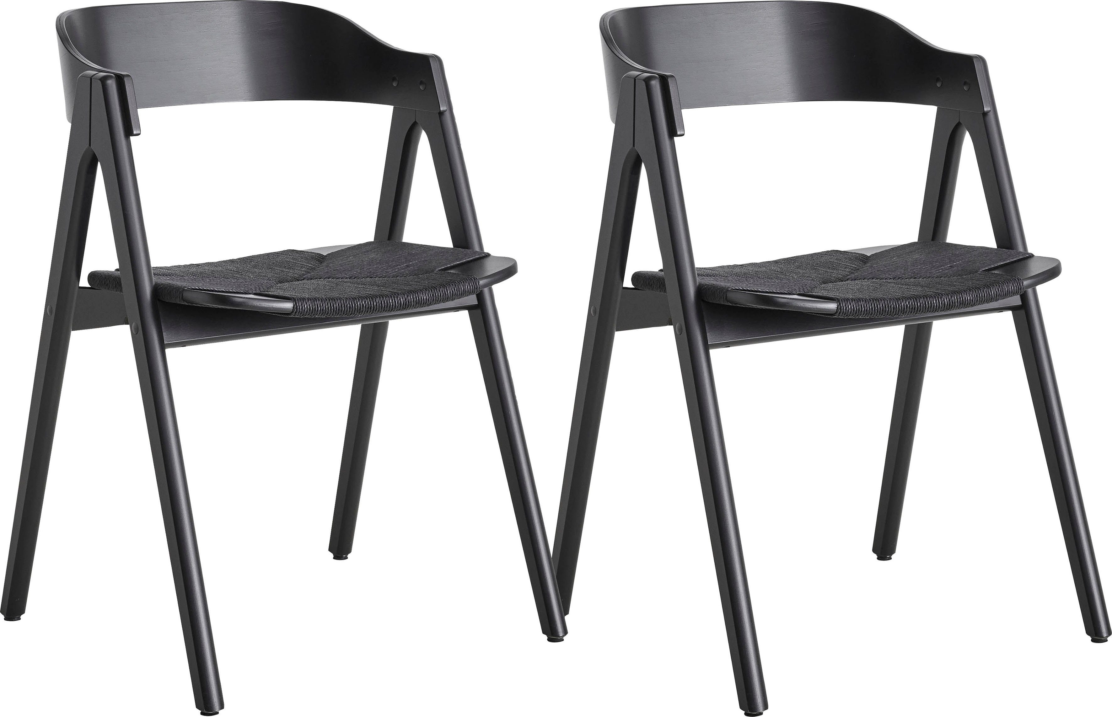 Hammel Furniture Holzstuhl Findahl by Hammel Mette (Set, 2 St), Massivholz, mit Flechtsitz, versch. Farbvarianten. Reduzierter Preis € 1.158,68. Unverbindliche Preisempfehlung € 1.320,00, (€ 579,34 pro 1 Stk)