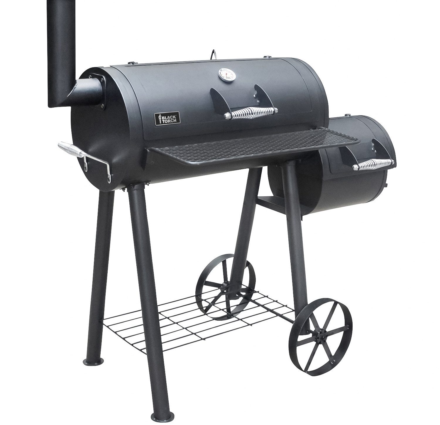 HAMSON International GmbH Holzkohlegrill Smoker Redmond Black Torch