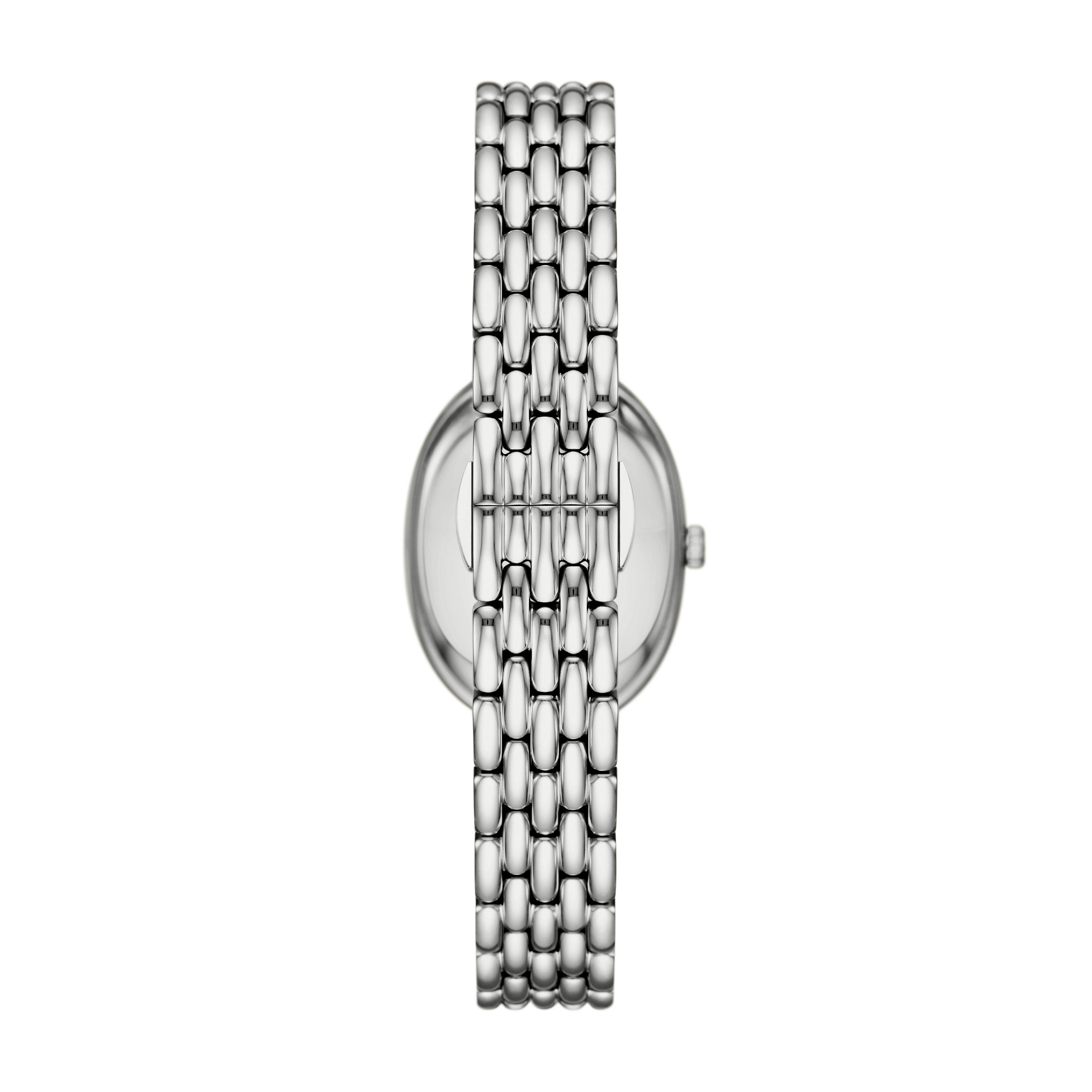 Emporio Armani Quarzuhr AR11706, Armbanduhr, Damenuhr, Edelstahlarmband, analog
