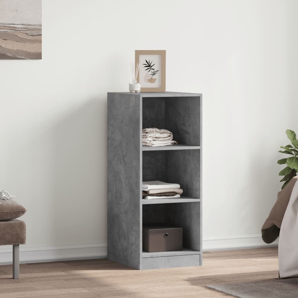 vidaXL Kleiderständer Kleiderschrank Betongrau 48x41x102 cm günstig online kaufen