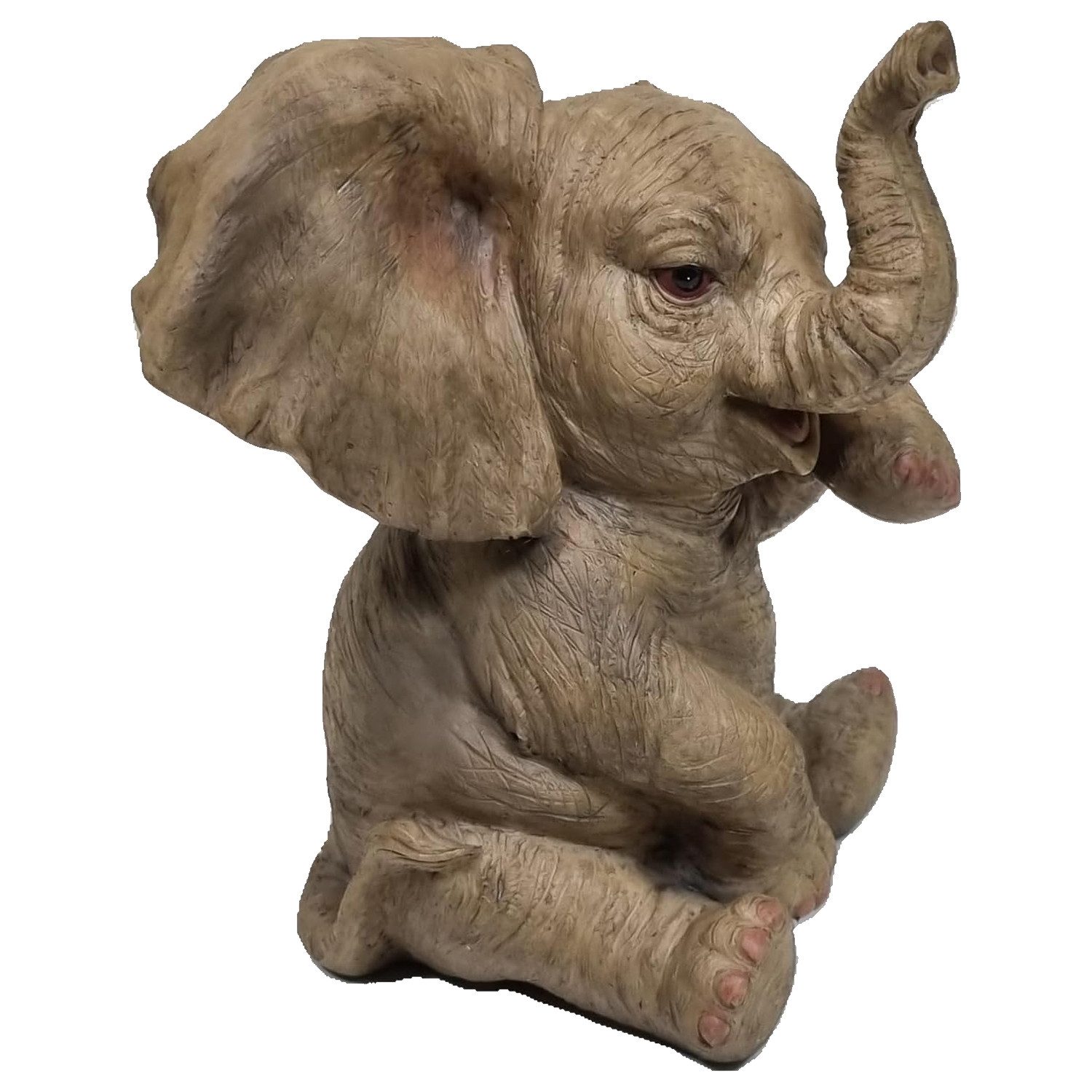 Fachhandel Plus Tierfigur Dekofigur Elefant Glückselefant Afrika Deko Skulp günstig online kaufen