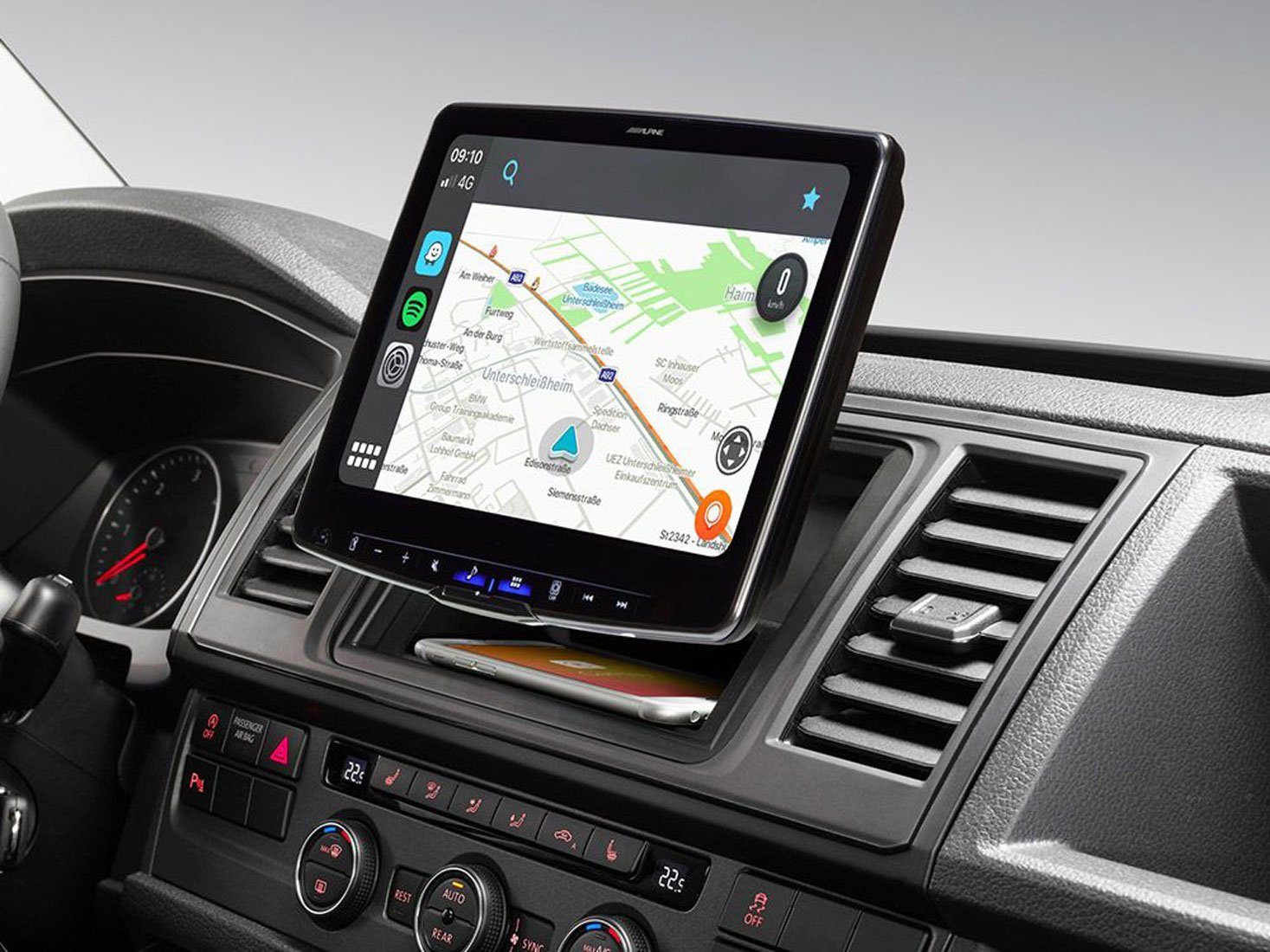 iLX-F115T61 Autoradio Bluetooth Android ALPINE Radio DAB+ T6.1 11-Zoll Volkswagen VW
