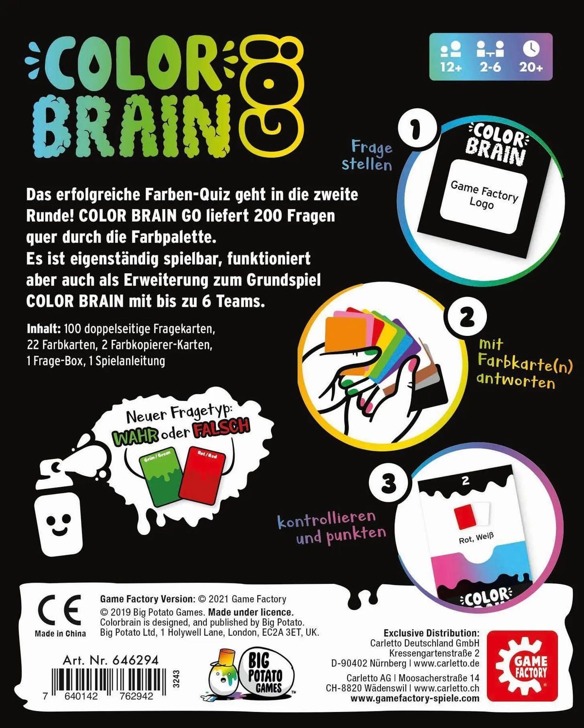 BrainBox Game Factory - Color Brain Go!