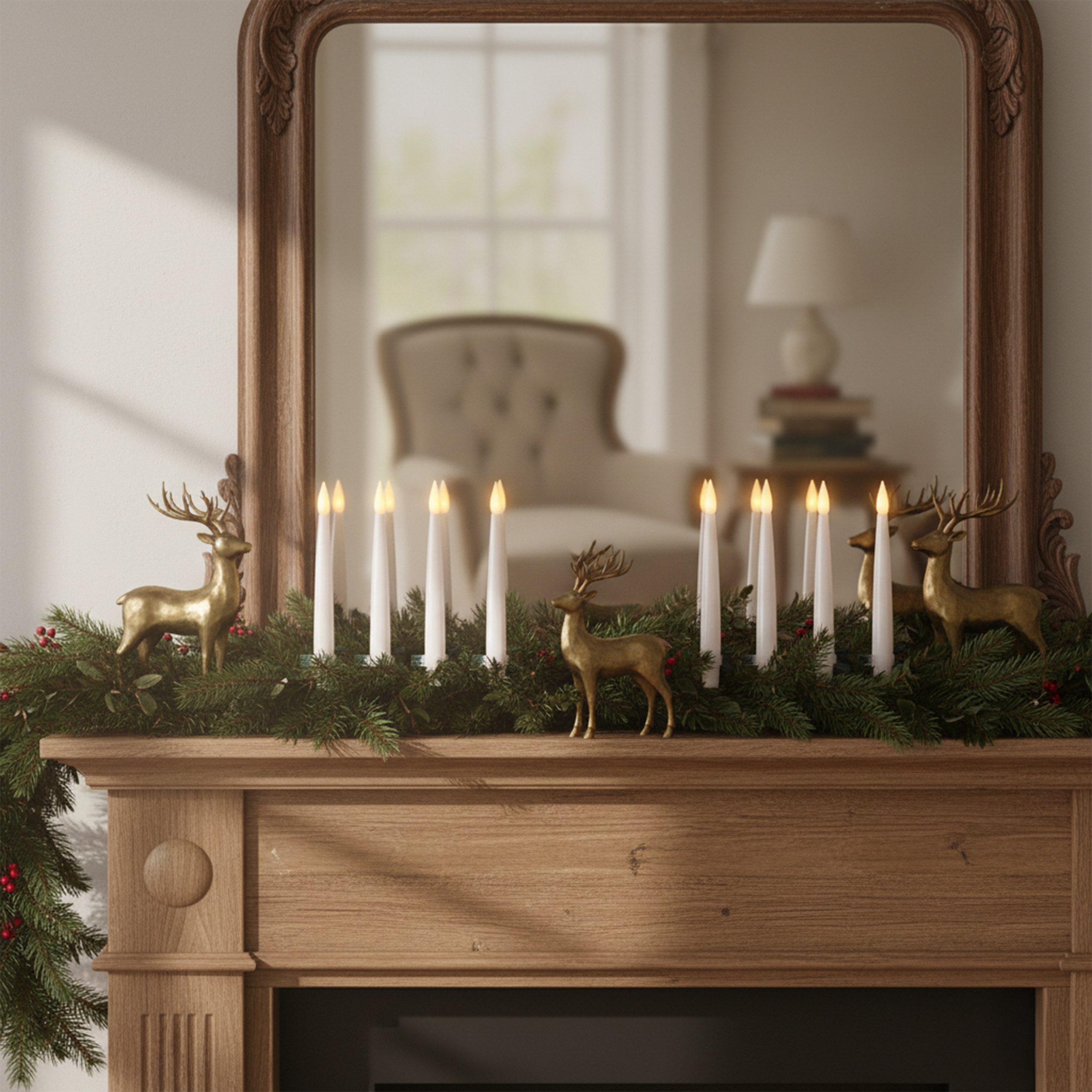 my home LED Dekolicht LED Kerzen Nurvo, Timerfunktion, mehrere Helligkeitss günstig online kaufen