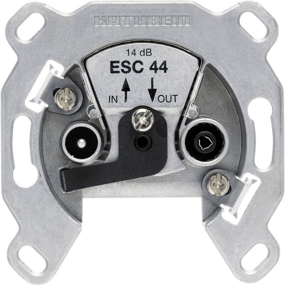 Kathrein Antennensteckdose ESC 44 Antennendose BK Schraubbefestigung Durchschleifdose 21110014