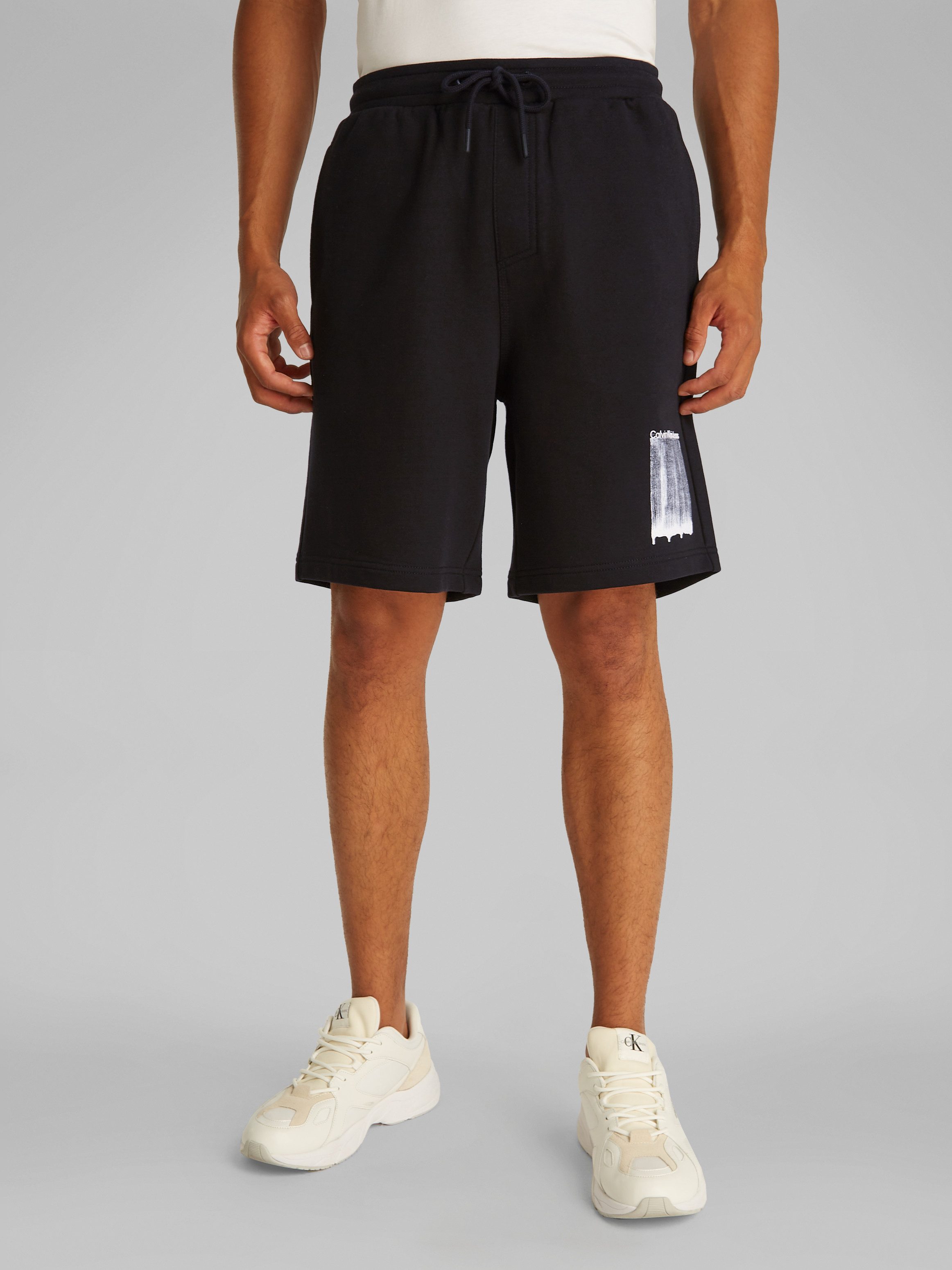Calvin Klein Jeans Sweatshorts BRUSH STROKE günstig online kaufen