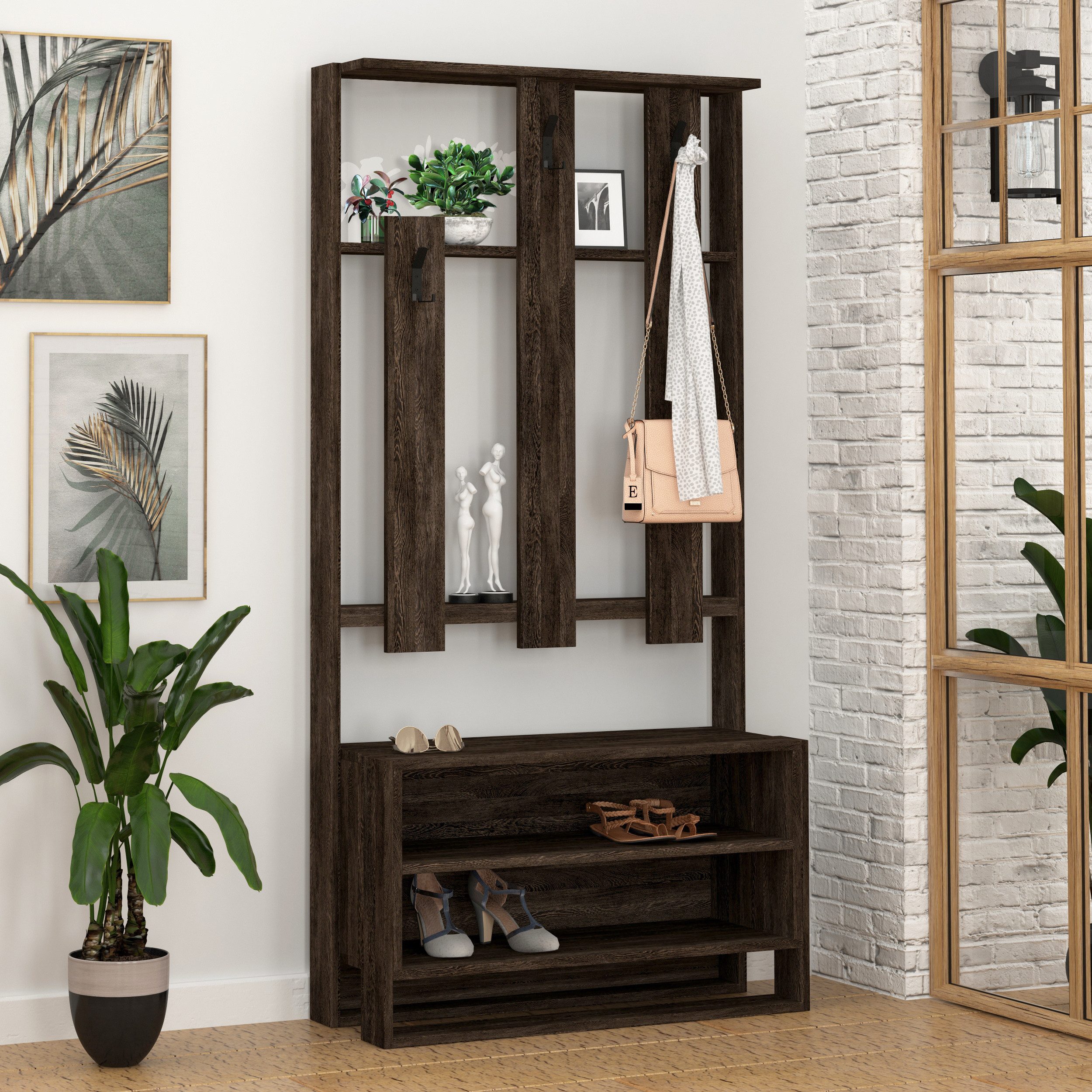 Decortie Garderobenständer Chester, Garderobenset, Dielenständer, 90 günstig online kaufen