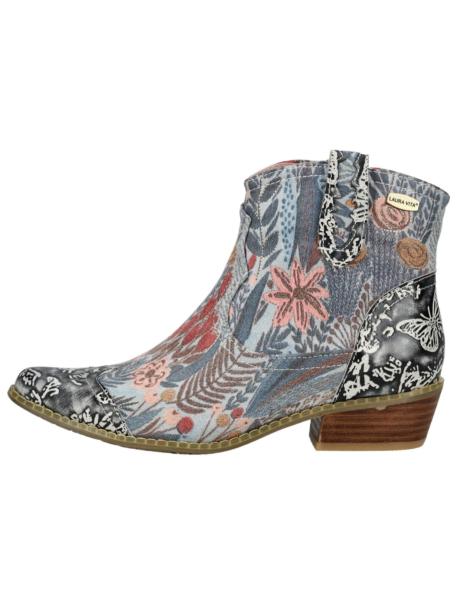 LAURA VITA LAURA VITA Stiefelette Leder/Textil Bikerboots