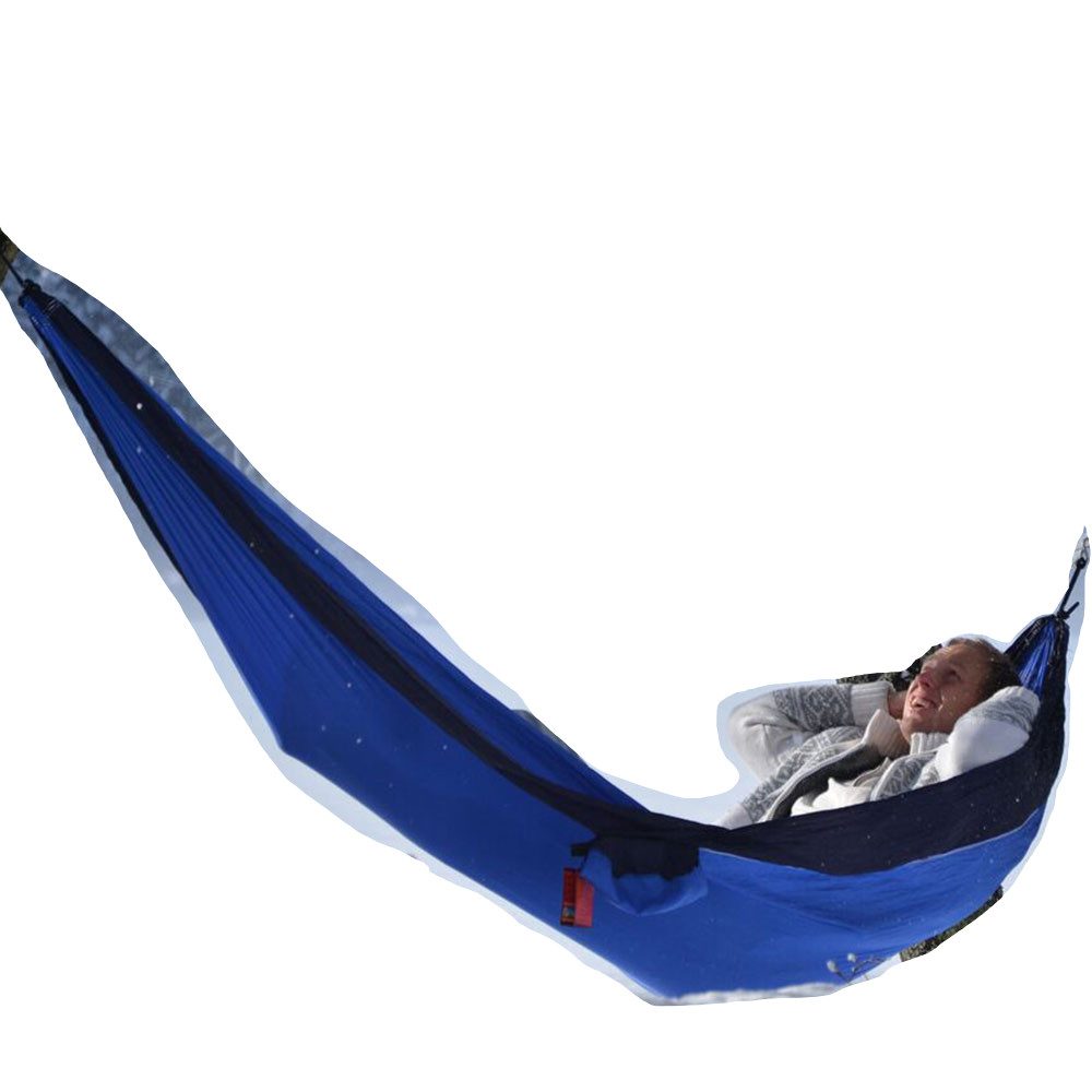 Ticket to the Moon Hängematte Reisehängmatte Ticket To The Moon blau-Königsblau wetterfest, Robuste und dauerhafte Qualität!