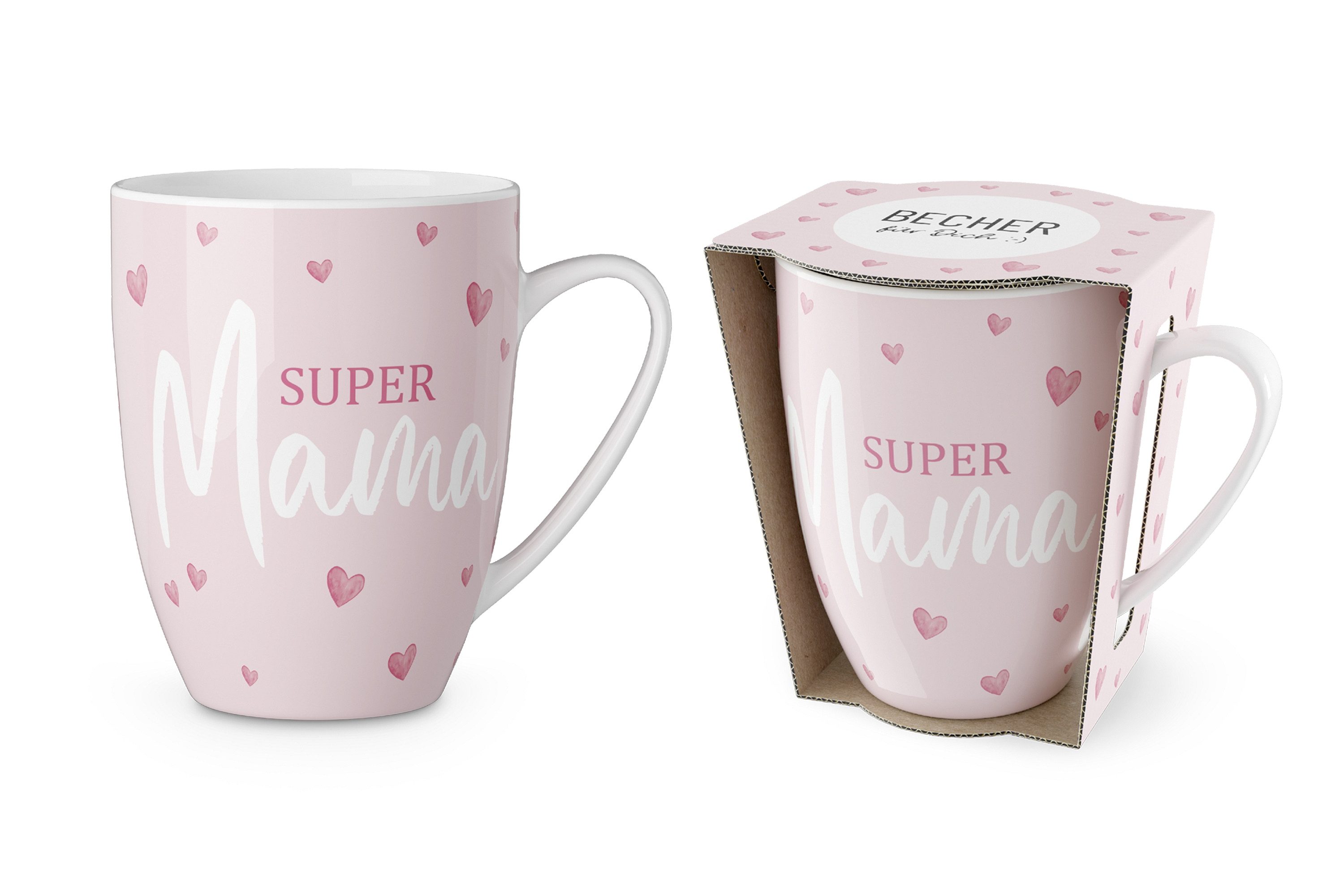 Tasse Kaffeetasse Tee Kaffee Tasse Becher 0,25l Geschenk la vida Supermama