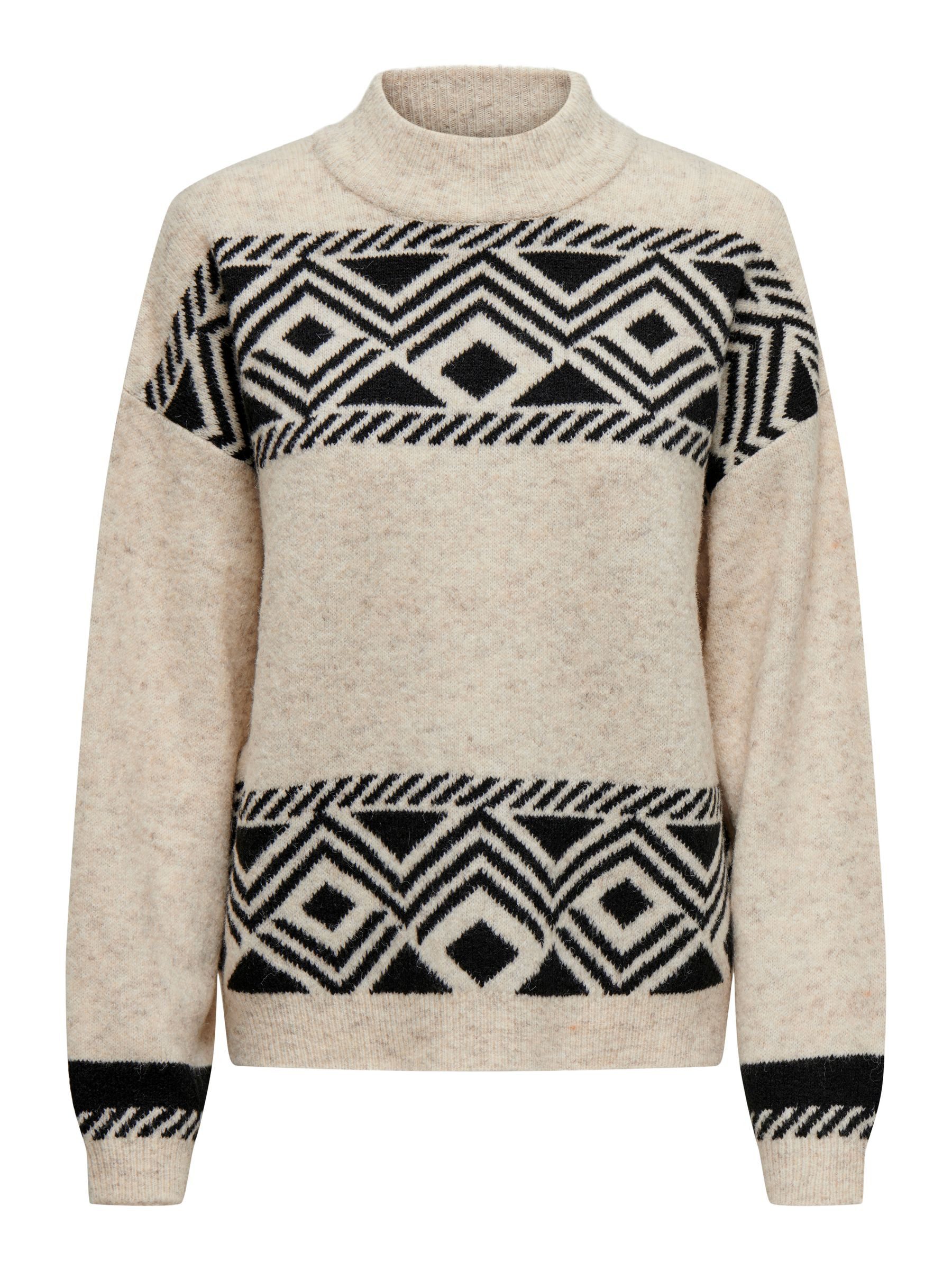 Only ONLLIZA L/S PEEK-A-BOO PULLOVER NCA 15267966 wit kopen bij The Stone