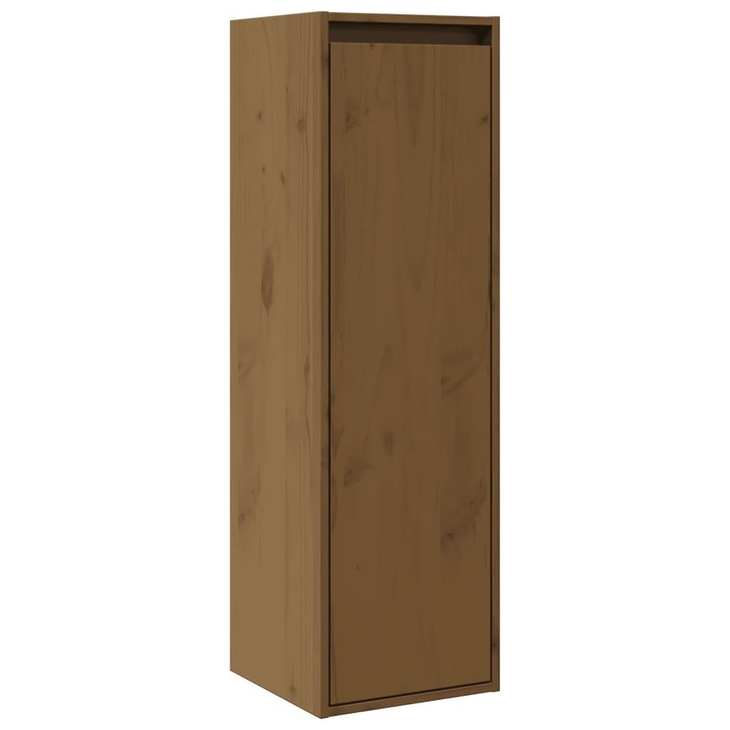 vidaXL Regal Wandschrank Honigbraun 30x30x100 cm günstig online kaufen