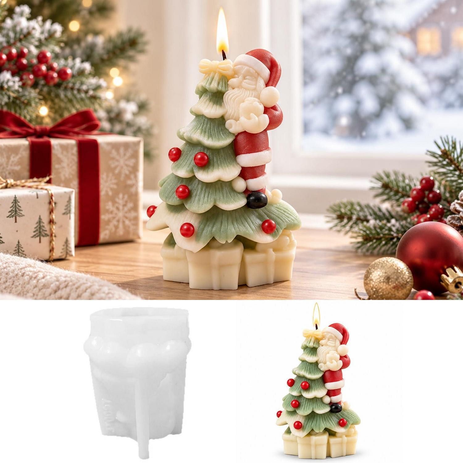 LuxusKollektion Silikonform Silikonform Tannenbaum Weihnachten, (1-tlg)