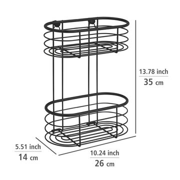 WENKO Badregal Trestina, 2 Etagen, aus rostfreiem Edelstahl