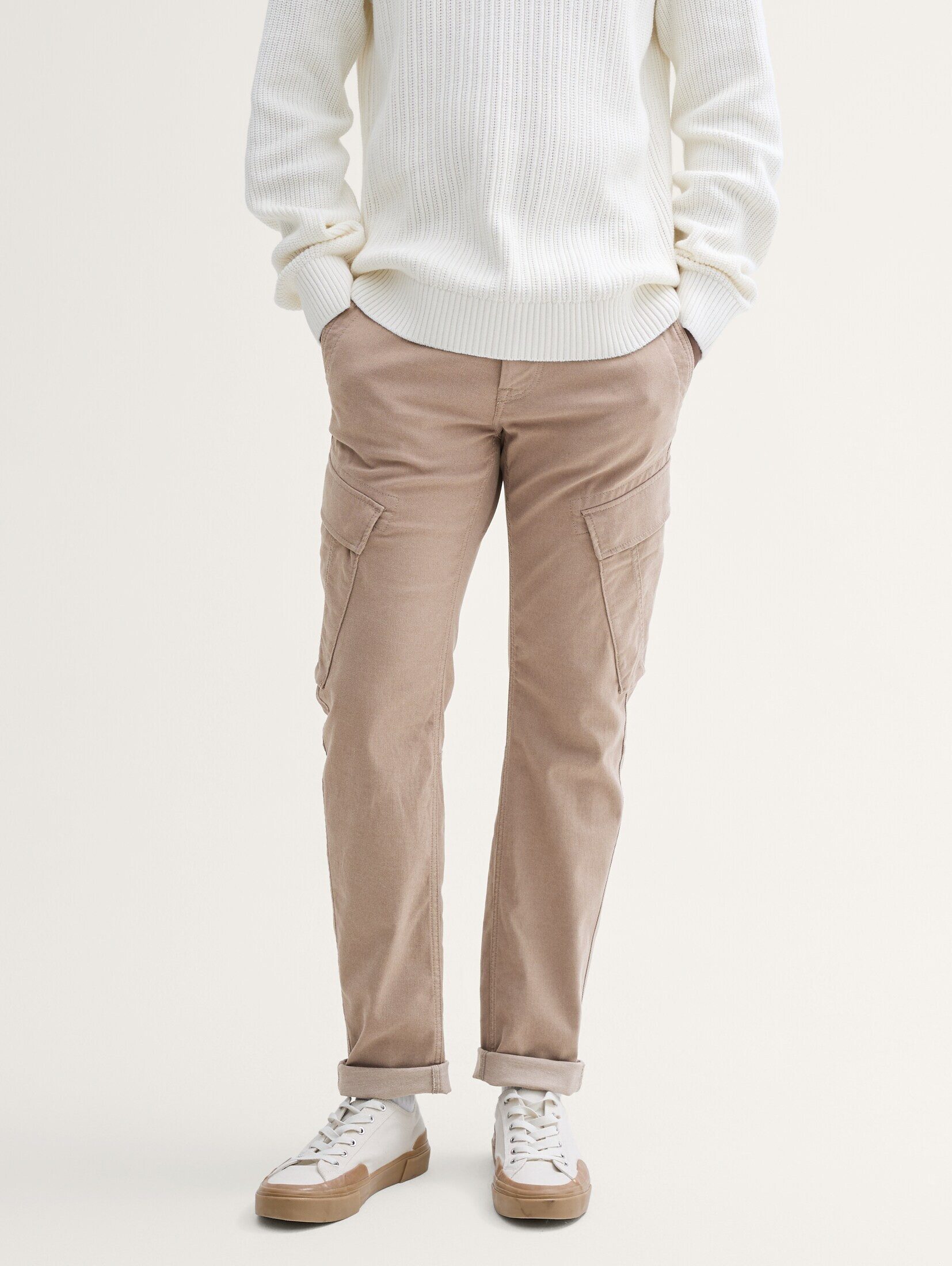 TOM TAILOR Chinohose Hosen & Chino Thermolite® Tapered Cargo Hose günstig online kaufen