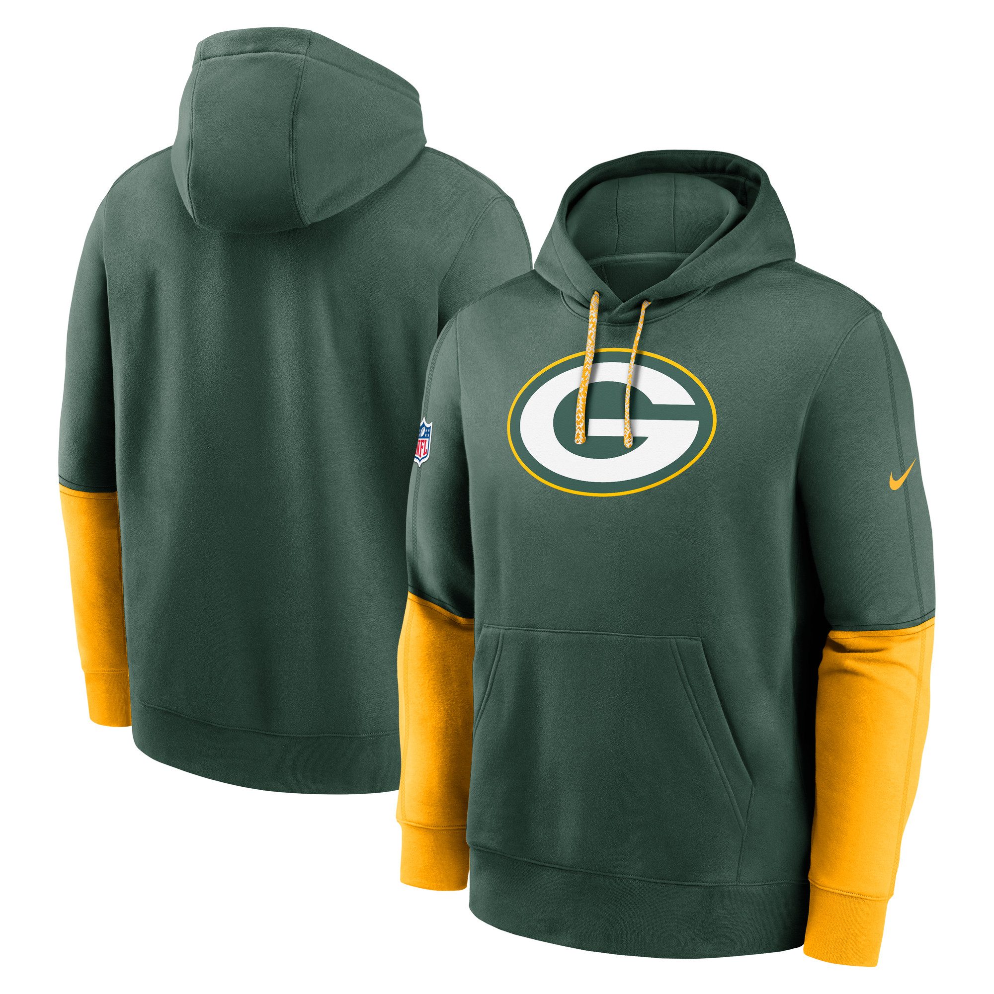 Nike Kapuzenpullover Nike Hoodie Green Bay Packers Nike Club Team Issue