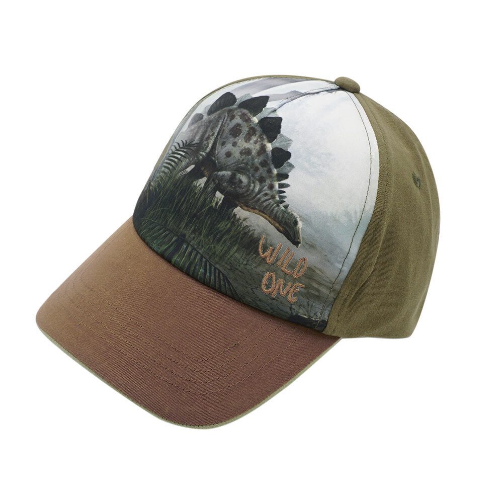 MAXIMO Baseball Cap KIDS BOY-Cap Dinosaurier Metallringverschluß (1-St)
