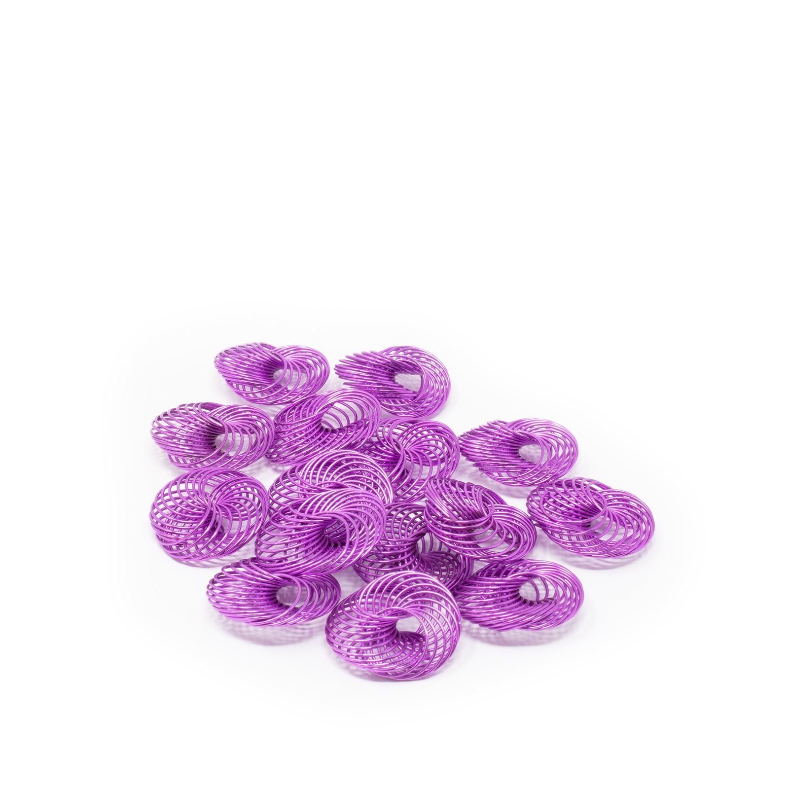 H & R GmbH Draht Drahträder lavendel - 25 - 20,00 mm 15 Stück