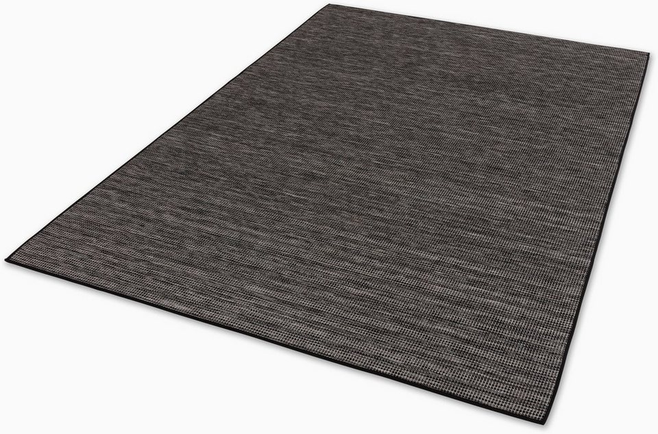 Teppich Parkland 6351 220, SCHÖNER WOHNEN-Kollektion, rechteckig, Höhe: 5 mm,  In- und Outdoor geeignet, eleganter Flachflorteppich