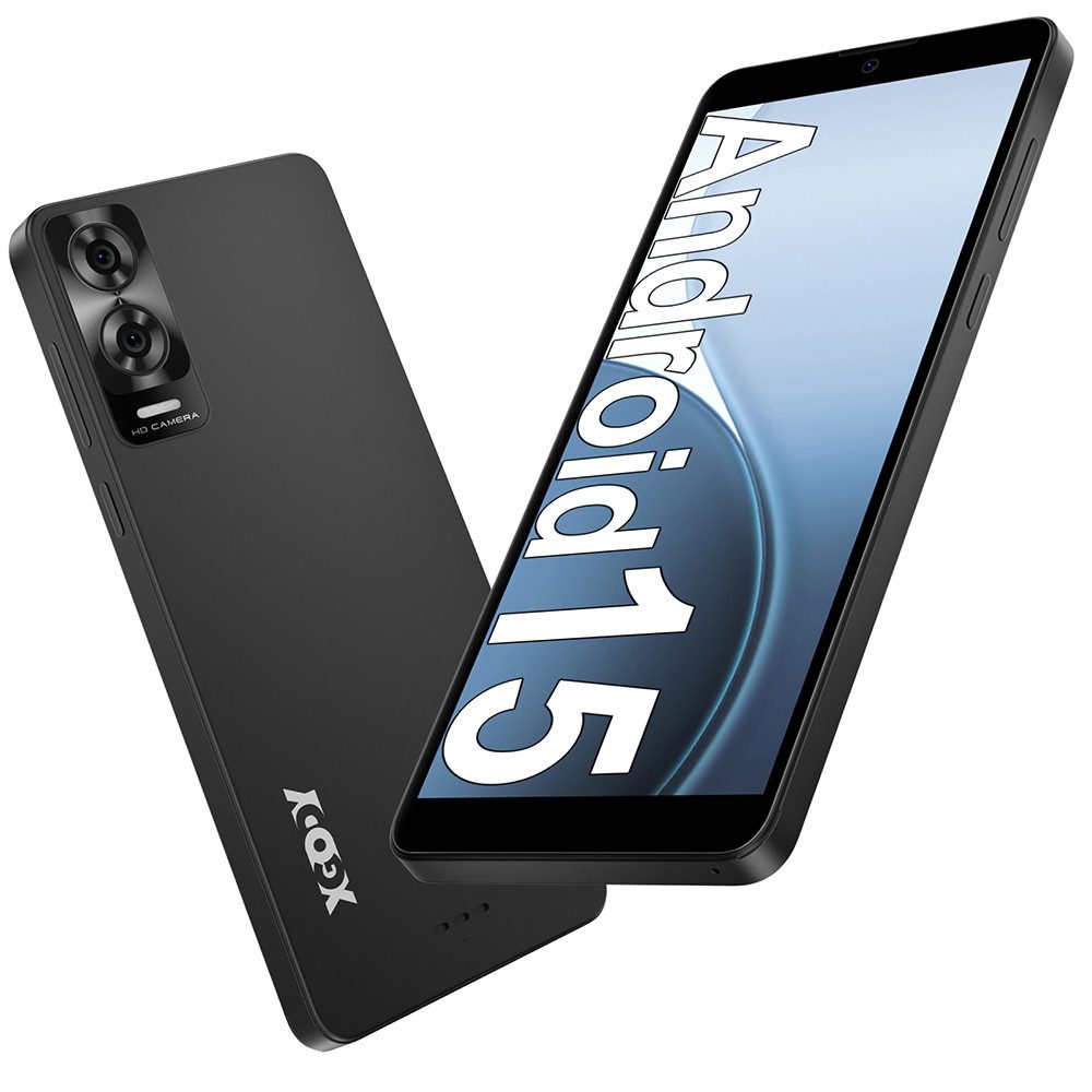 XGODY 2025 Neues, günstiges, entsperrtes Android 15 Smartphone (6 Zoll, 32 GB Speicherplatz, Ohne Vertrag Handy, 8-Kern-Prozessor, Dual-SIM, 6 Zoll, 32 GB)
